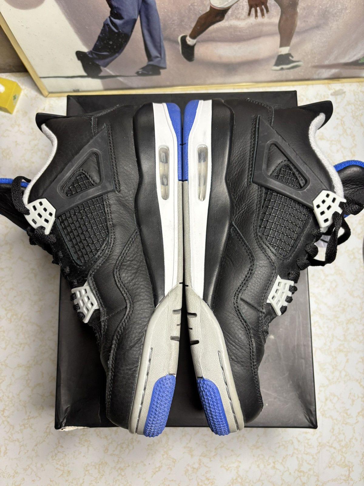 Jordan Brand Air Jordan 4 Retro Motorsports Alternate 2017 Size US 8 / EU 41 - 3 Thumbnail