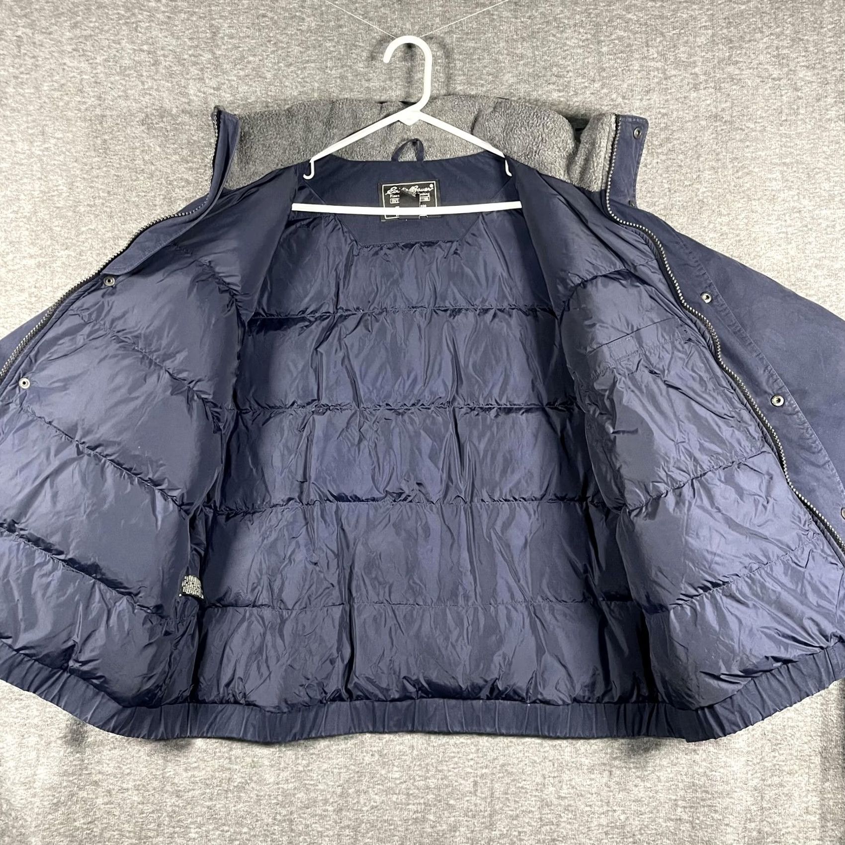 Eddie Bauer Eddie Bauer Jacket Mens XL Navy Blue Goose Down Insulated Puffer Winter Coat Size US XL / EU 56 / 4 - 5 Thumbnail