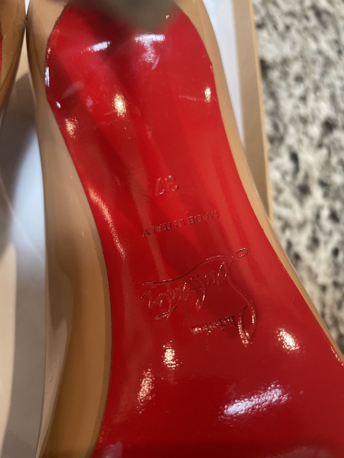 Christian Louboutin Christian Louboutin Pigalle Follies 100 Patent Size US 7 / IT 37 - 5 Thumbnail