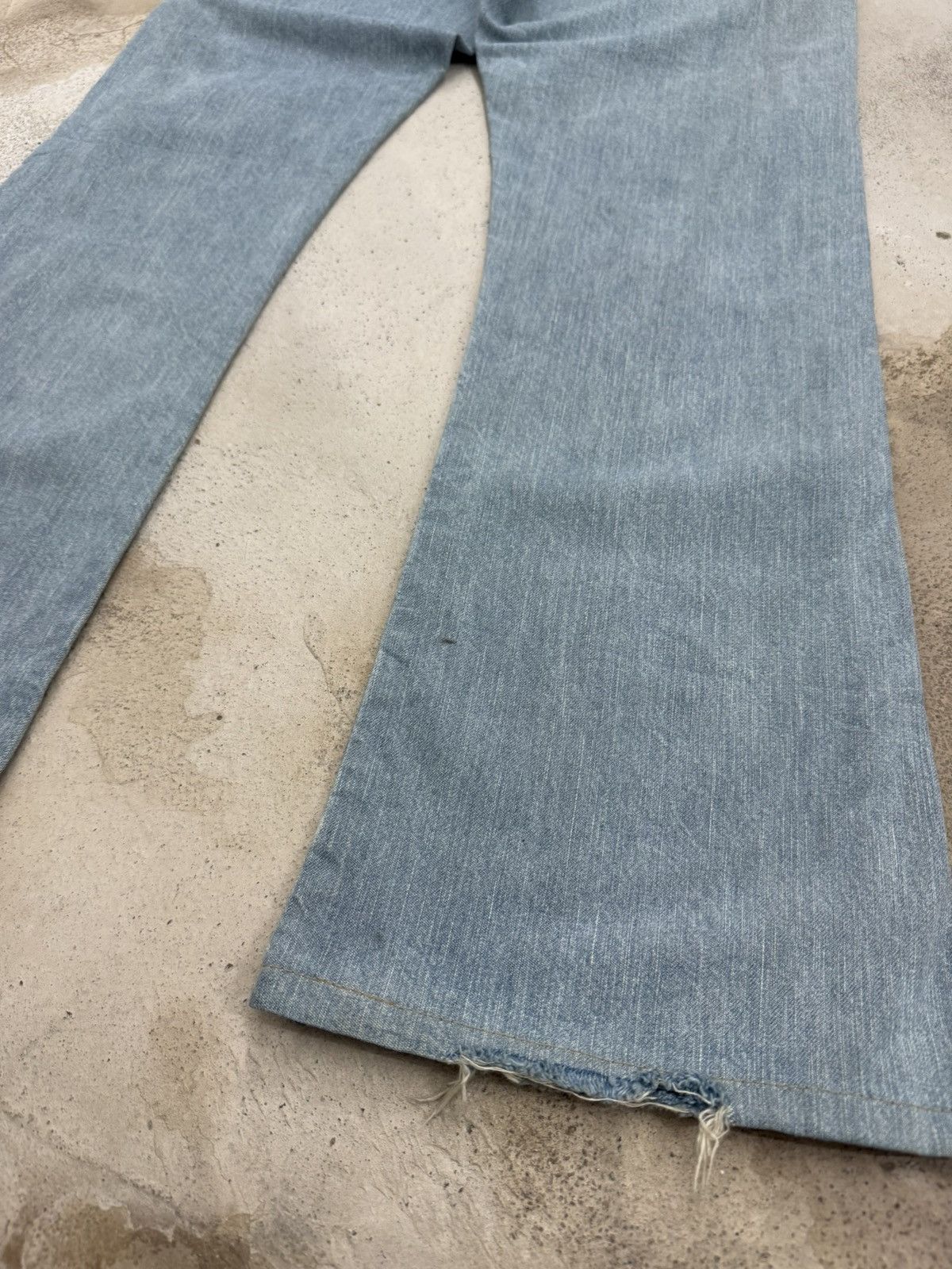 Edwin Miss 503 Edwin Light Washed Flare Unisex Denim Pants Size 30" / US 8 / IT 44 - 12 Thumbnail