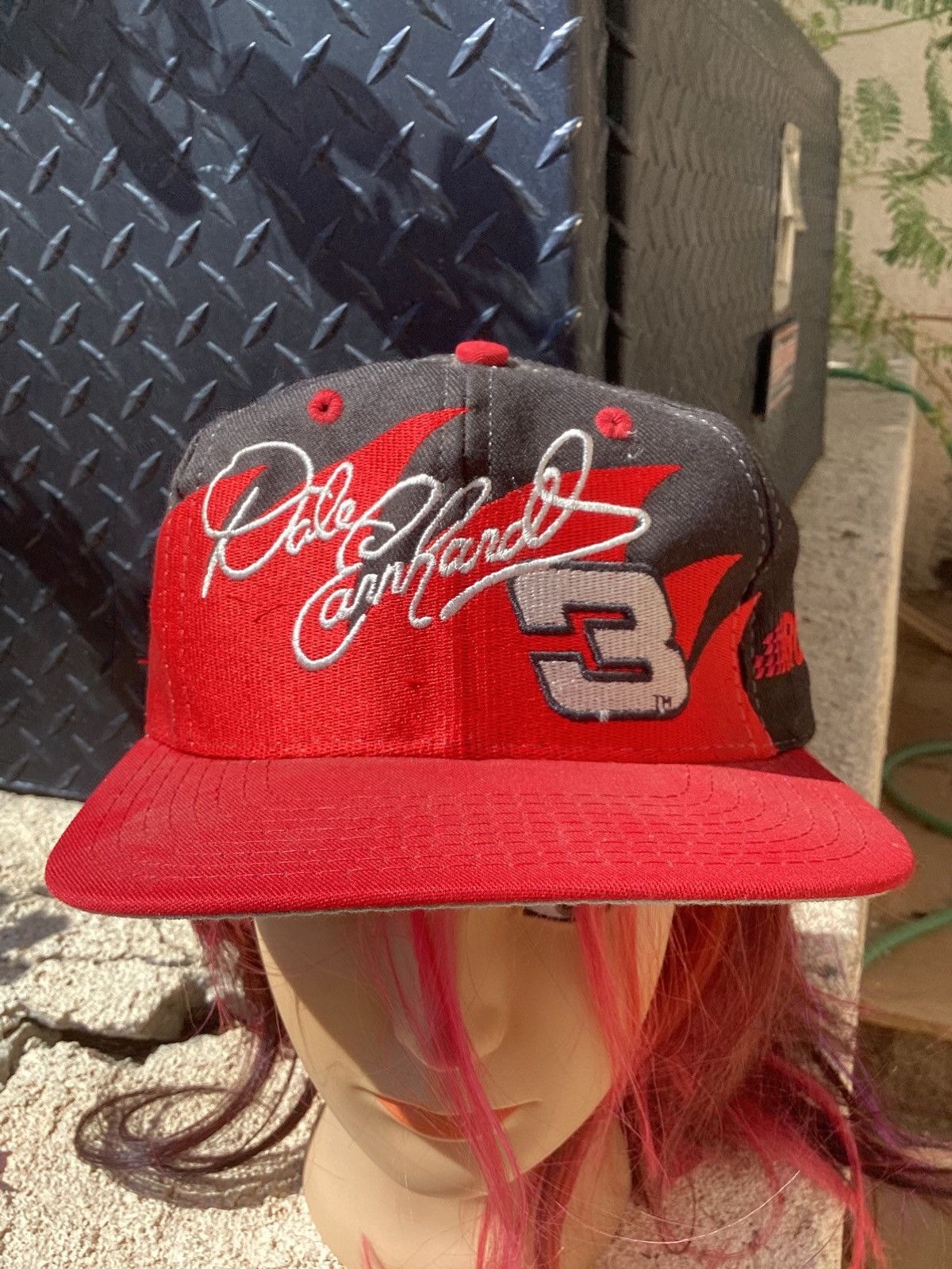 Chase Authentics 90s NASCAR Dale Earnhardt #3 shark tooth Chase authentic hat Size ONE SIZE - 1 Thumbnail