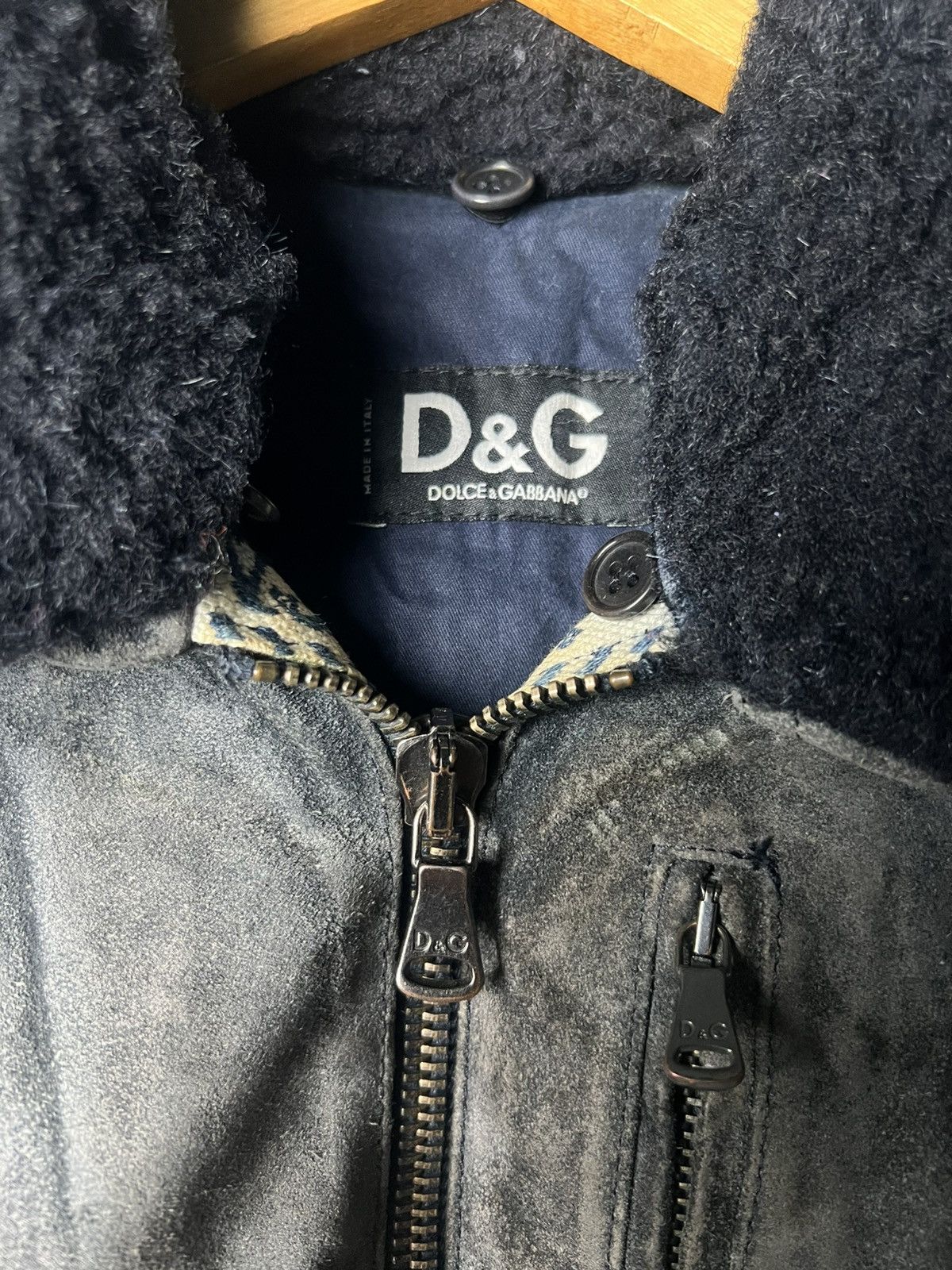 Dolce & Gabbana AW2006 Dolce & Gabbana Sailor Leather Bomber Jacket Size US M / EU 48-50 / 2 - 7 Thumbnail