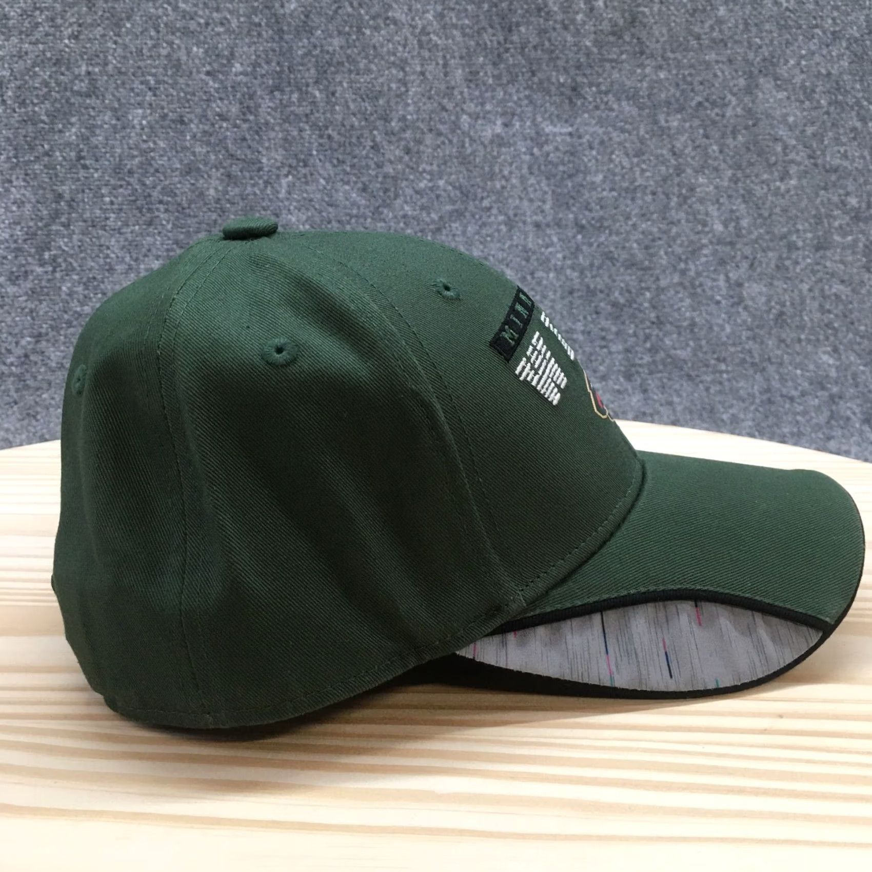 NHL NHL Hat Mens One Size Green Minnesota Wild Baseball Cap Curved Brim Embroidered Logo Size ONE SIZE - 5 Thumbnail
