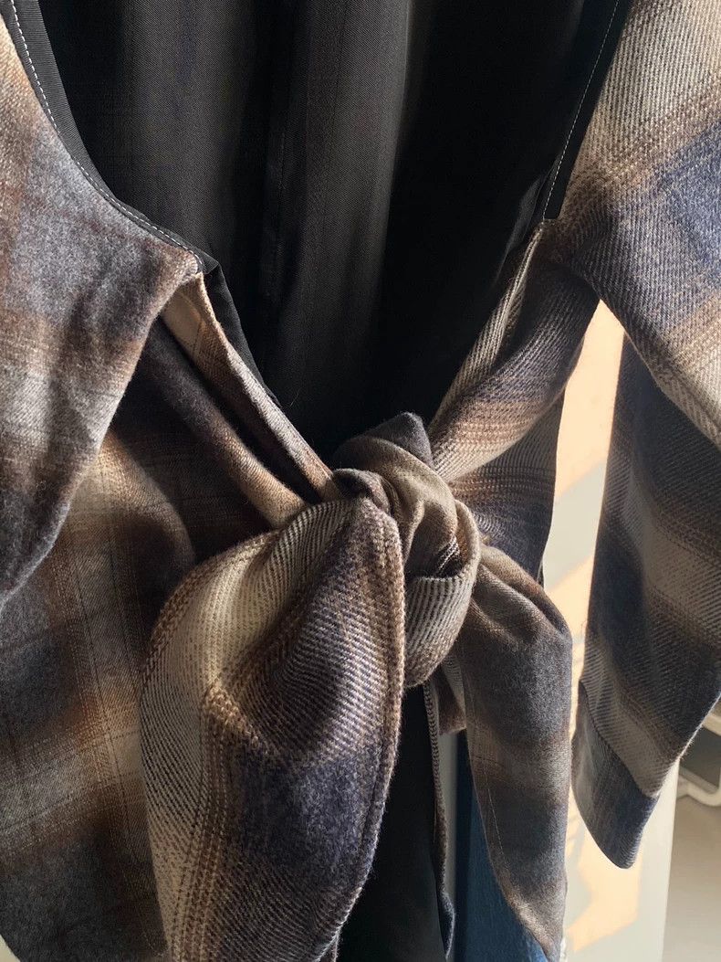 Our Legacy Our Legacy size32 Grain-cotton shirt with plaid Size S / US 4 / IT 40 - 9 Thumbnail