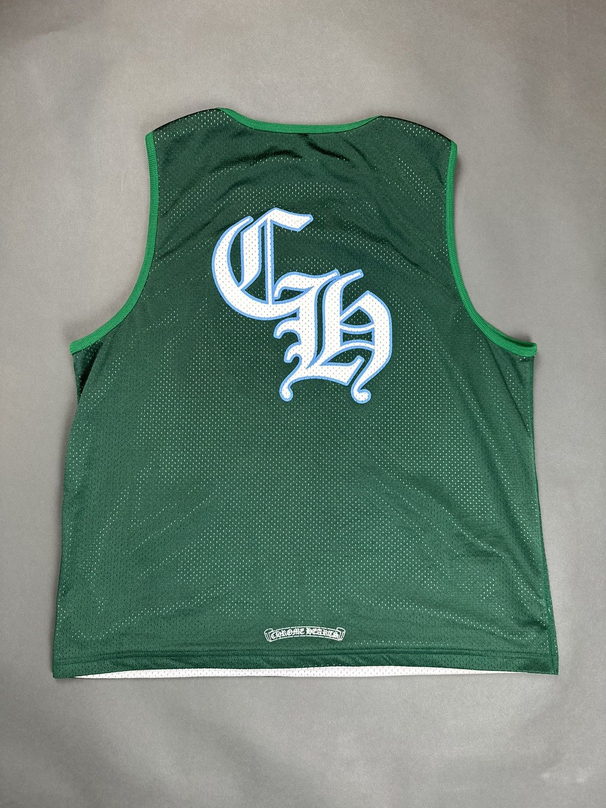Chrome Hearts CHROME HEARTS SAMPLE REVERSIBLE BASKETBALL JERSEY Size US L / EU 52-54 / 3 - 3 Thumbnail
