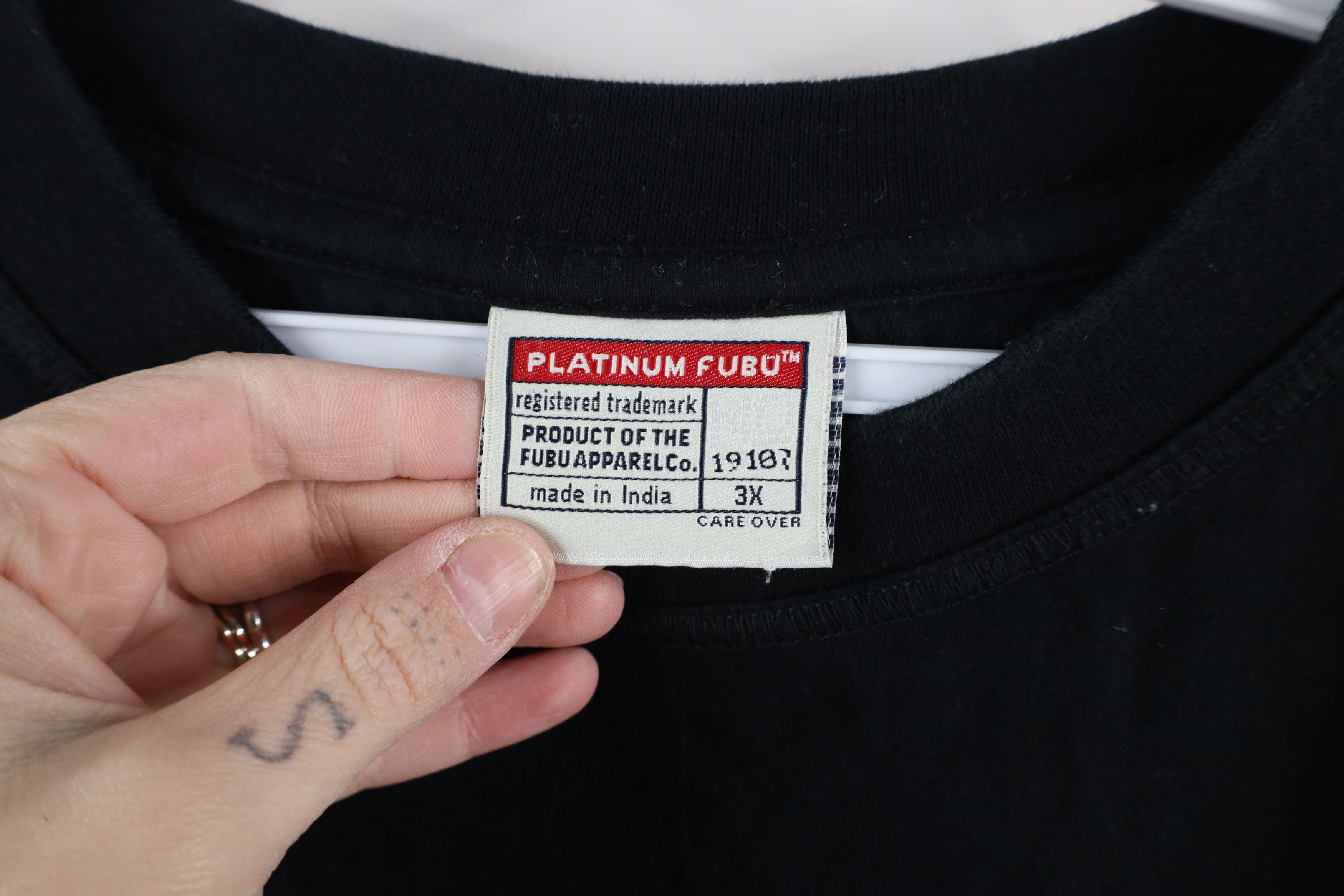 Fubu × Vintage Vtg 90s Y2K Fubu and the Junkyard Gang Long Sleeve T-Shirt Size US XXL / EU 58 / 5 - 8 Thumbnail