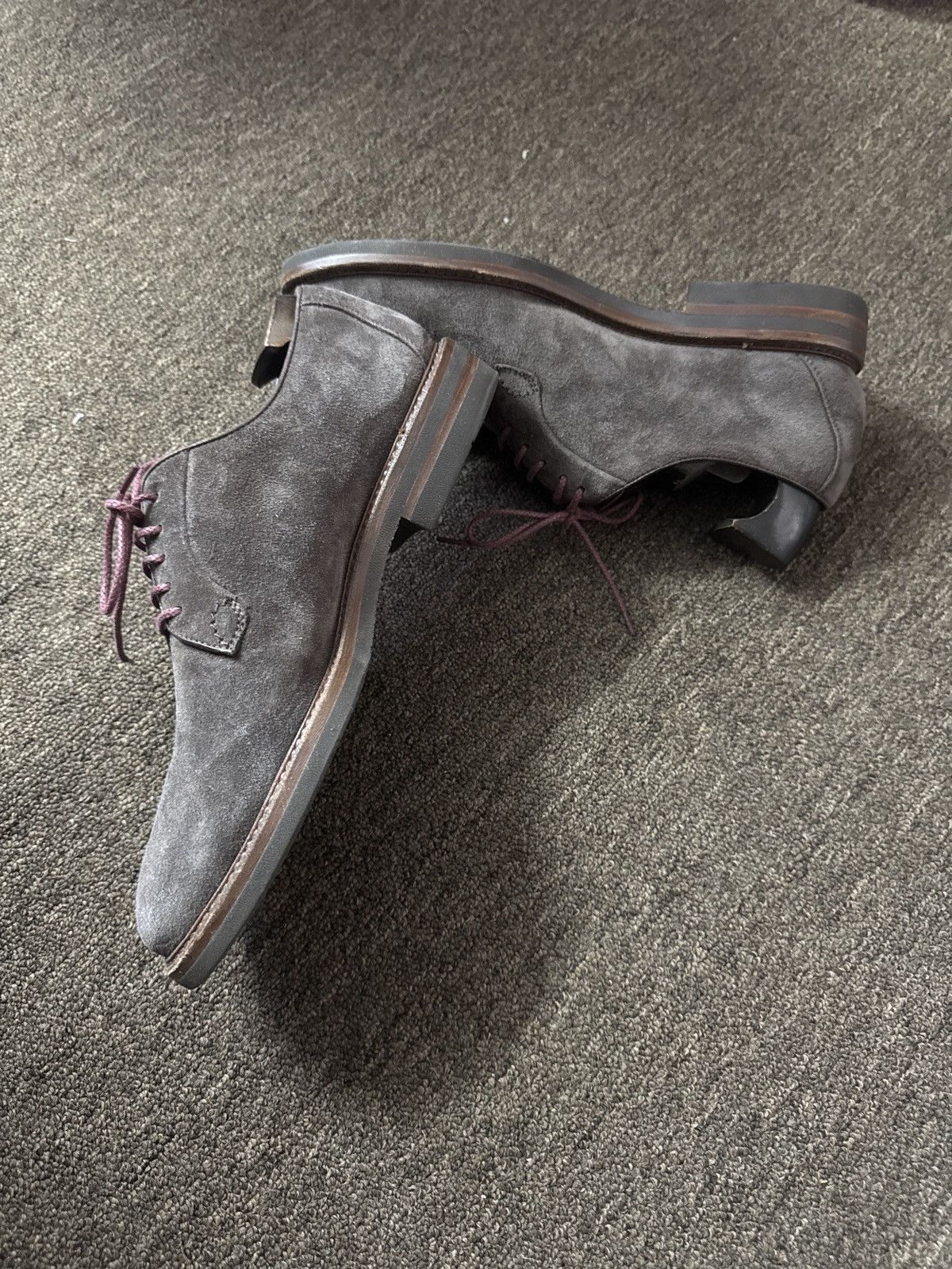 Brunello Cucinelli Brunello Cucinelli suede derby shoes 41 Size US 8 / EU 41 - 5 Thumbnail