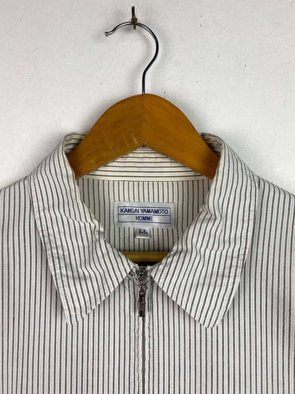 Japanese Brand kansai yamamoto short sleeves zipper jacket nice design Size US L / EU 52-54 / 3 - 2 Thumbnail
