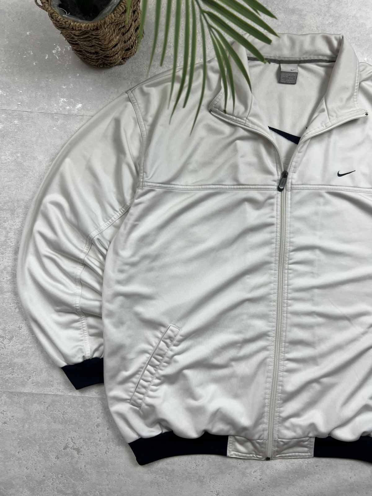 Nike 90s Nike Double Swoosh Vintage Y2K Oversized Track Jacket Size US XL / EU 56 / 4 - 3 Thumbnail