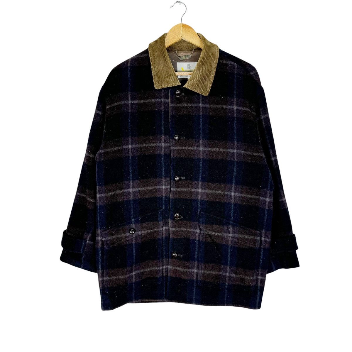 Aquascutum ⚡️AQUASCUTUM OF LONDON PLAIDS TARTAN BUTTON JACKET Size US M / EU 48-50 / 2 - 2 Thumbnail