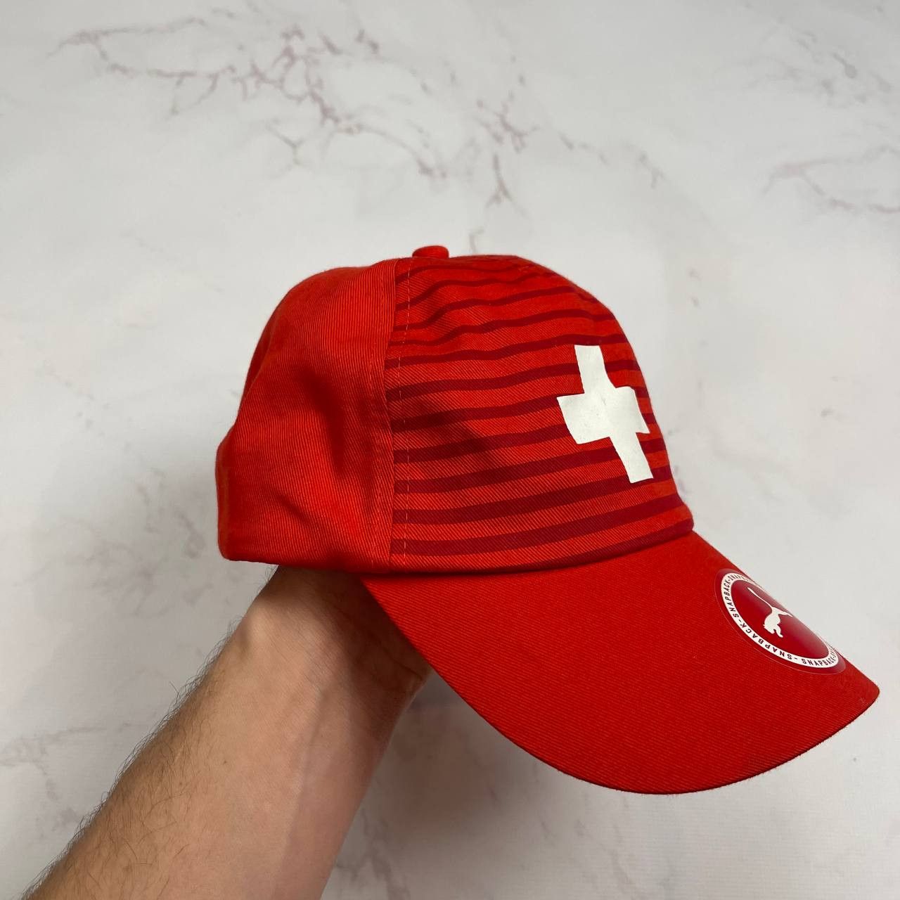 Puma Puma Switzerland Swiss National Football Soccer Team Red Cap Size ONE SIZE - 3 Thumbnail