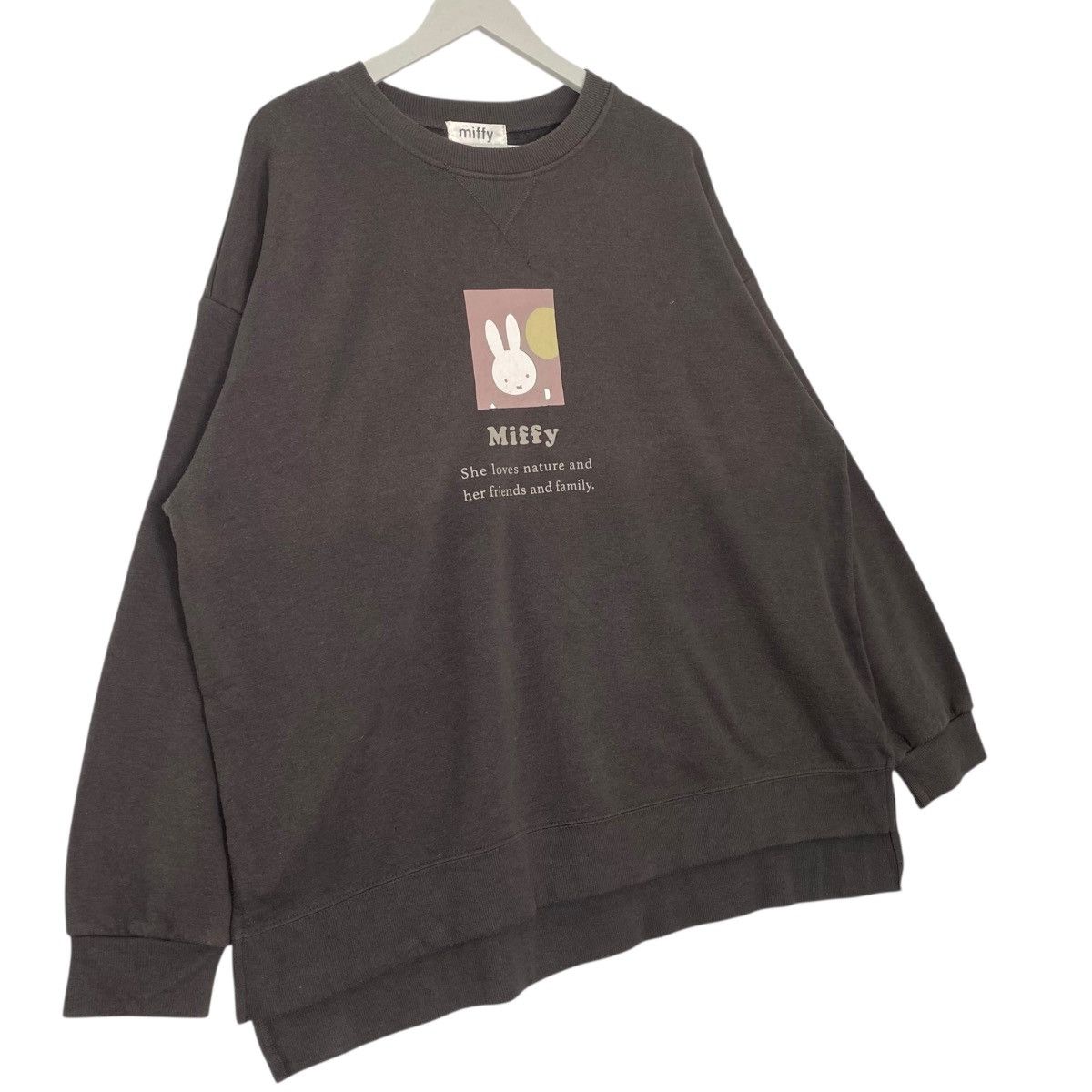 Vintage Vintage Miffy A Young Rabbit Crewneck Sweatshirt Brown Size US L / EU 52-54 / 3 - 3 Thumbnail
