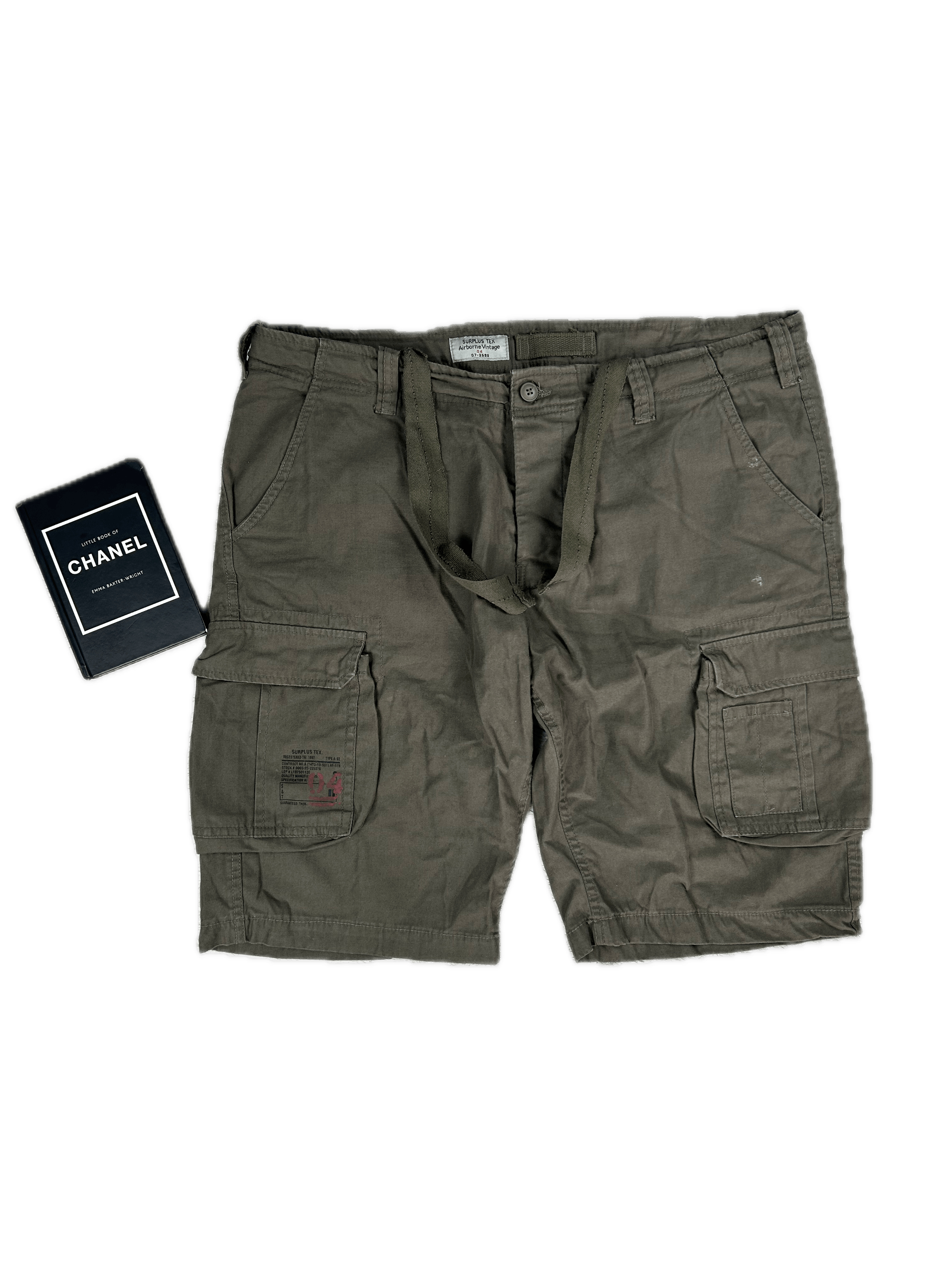 JNCO × Japanese Brand Surplus Tex Cargo Shorts Army Baggy multipocket Streetwear Size US 38 / EU 54 - 1 Thumbnail