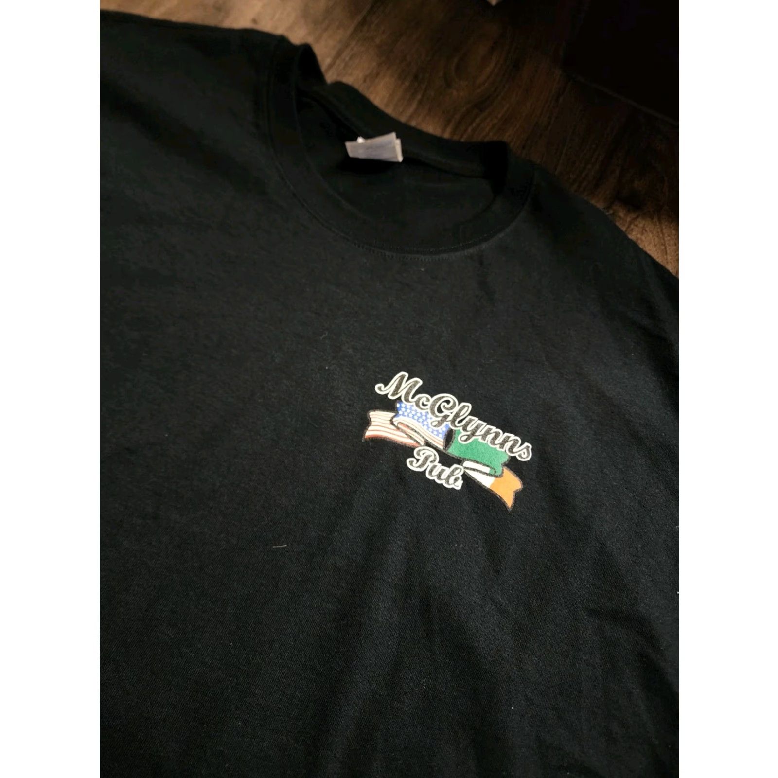 Gildan McGlynn’s Irish Pub Shirt Mens 2XL Black Dover DE Short Sleeve Crew Neck T-Shirt Beer Size US XXL / EU 58 / 5 - 5 Thumbnail