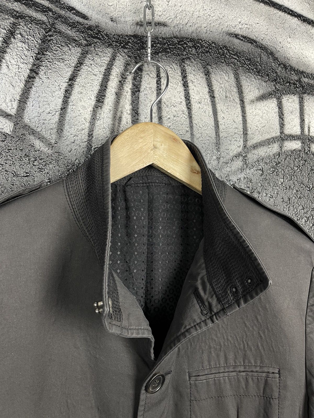 Hugo Boss Hugo Boss Alfred-W Vintage Dark Grey Blazer Jacket Size 48 Size US M / EU 48-50 / 2 - 7 Thumbnail