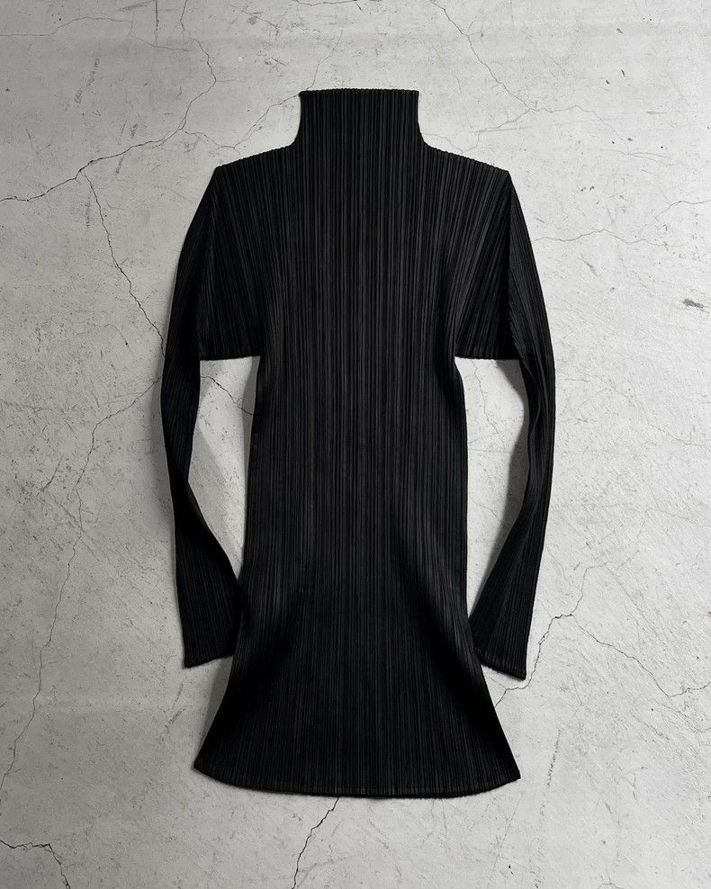 Issey Miyake issey miyake size:3 Pleated turtleneck top Size XXS / US 00 / IT 34 - 2 Thumbnail