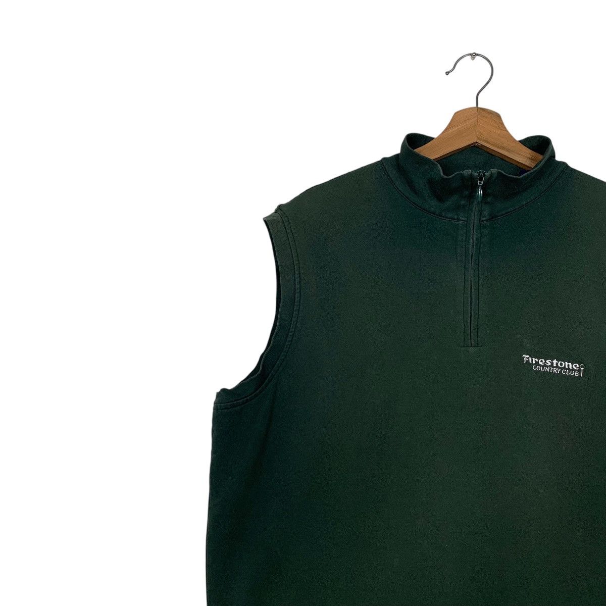Polo Ralph Lauren 90's POLO GOLF RALPH LAUREN Half Zip Sleeveless #2494-C112 Size US M / EU 48-50 / 2 - 6 Thumbnail