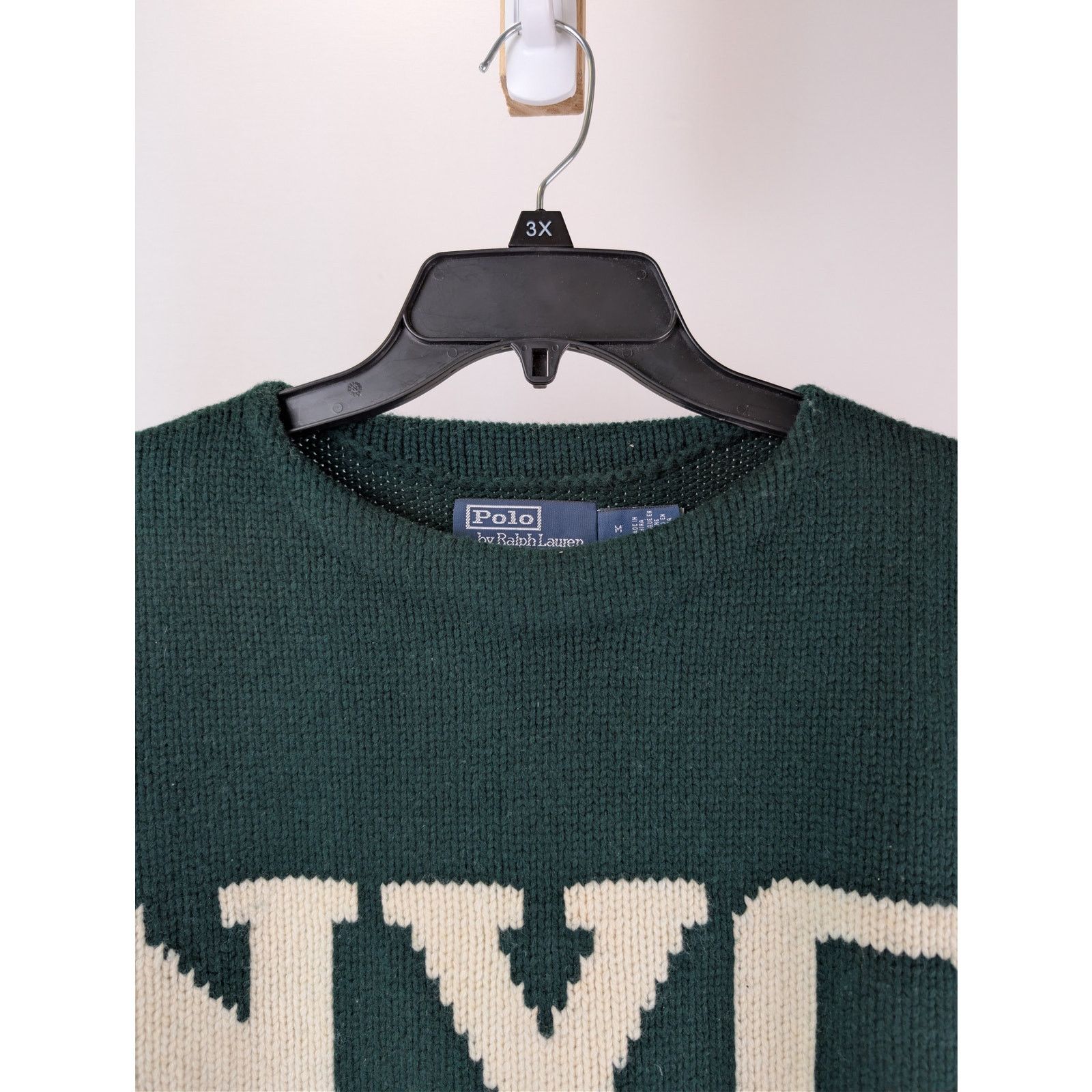 Polo Ralph Lauren o1rshd1 CC20 NYC Logo Sweatshirt in Green Size US M / EU 48-50 / 2 - 7 Thumbnail