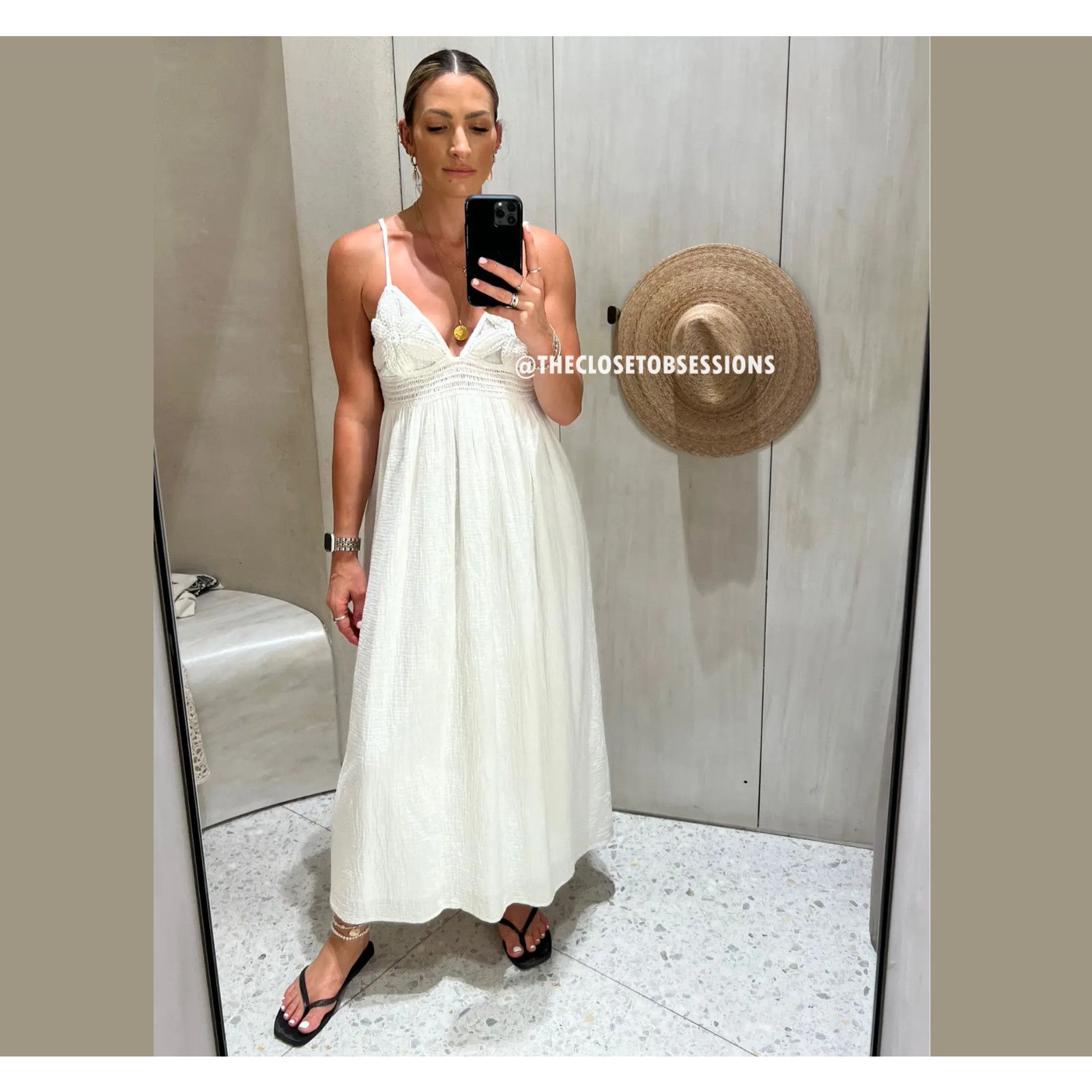 Zara ZARA BLOGGER FAVE!!! Textured Midi Dress NWT Size L / US 10 / IT 46 - 18 Thumbnail