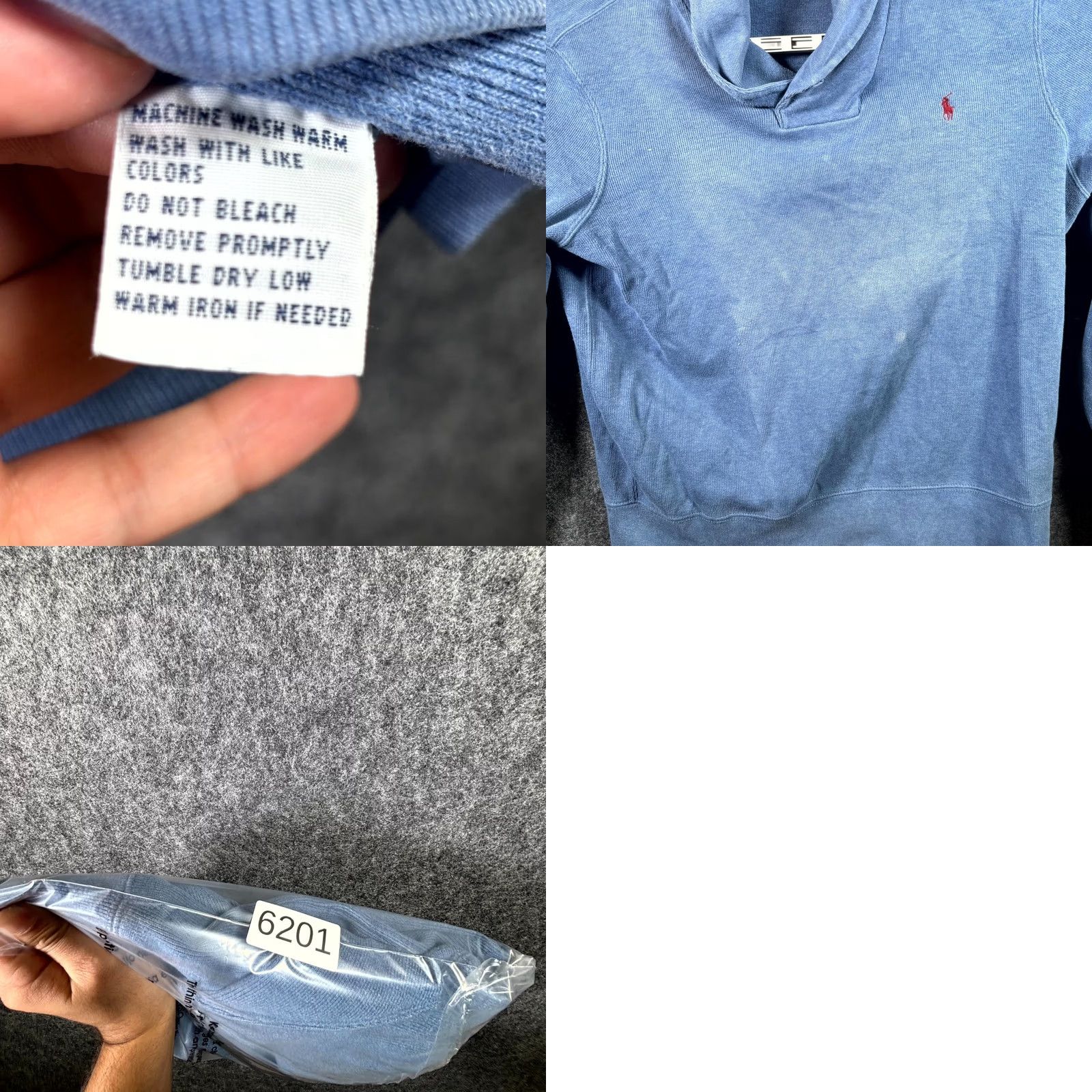 Polo Ralph Lauren Polo Ralph Lauren Sweater Men L Blue Cotton Preppy Business Winter Size US L / EU 52-54 / 3 - 8 Thumbnail