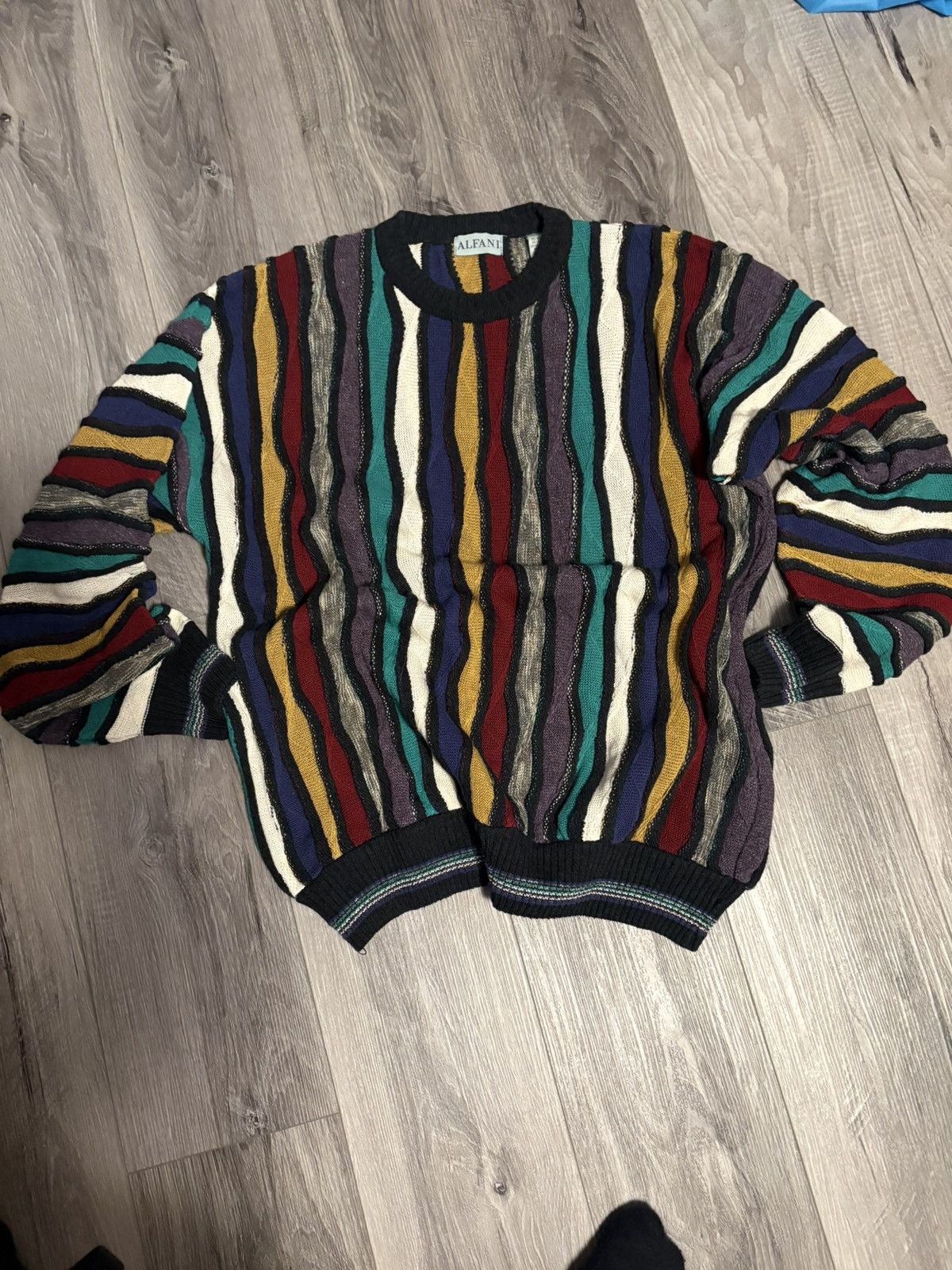 Vintage Alfani Knit Sweater | Grailed