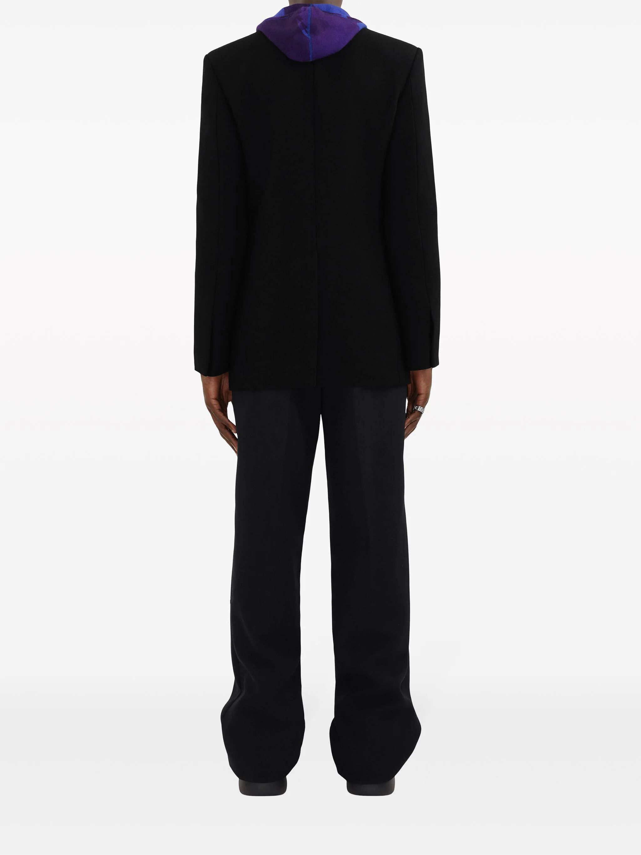 Burberry o1w1db10824 Single-Breasted Wool Blazer in Black Size US S / EU 44-46 / 1 - 4 Thumbnail