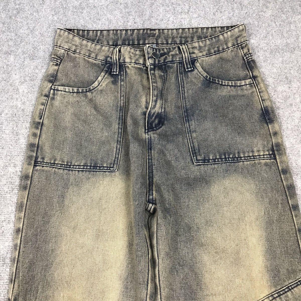Japanese Brand DENIM RUSTY BAGGY MULTI POCKET JEANS PANTS Size US 29 - 3 Thumbnail
