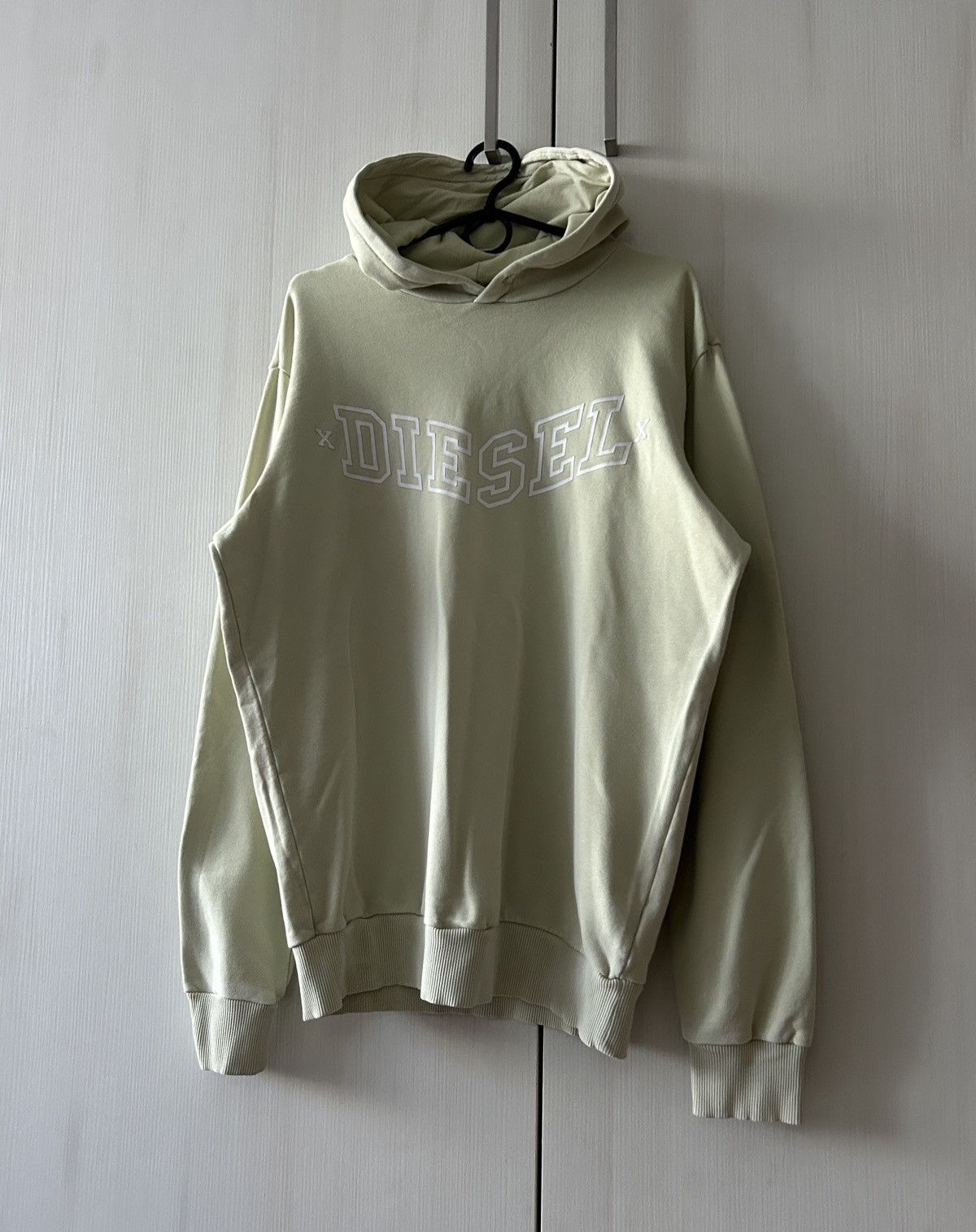 Diesel Diesel lime big log hoodies mens y2k Size US L / EU 52-54 / 3 - 1 Thumbnail
