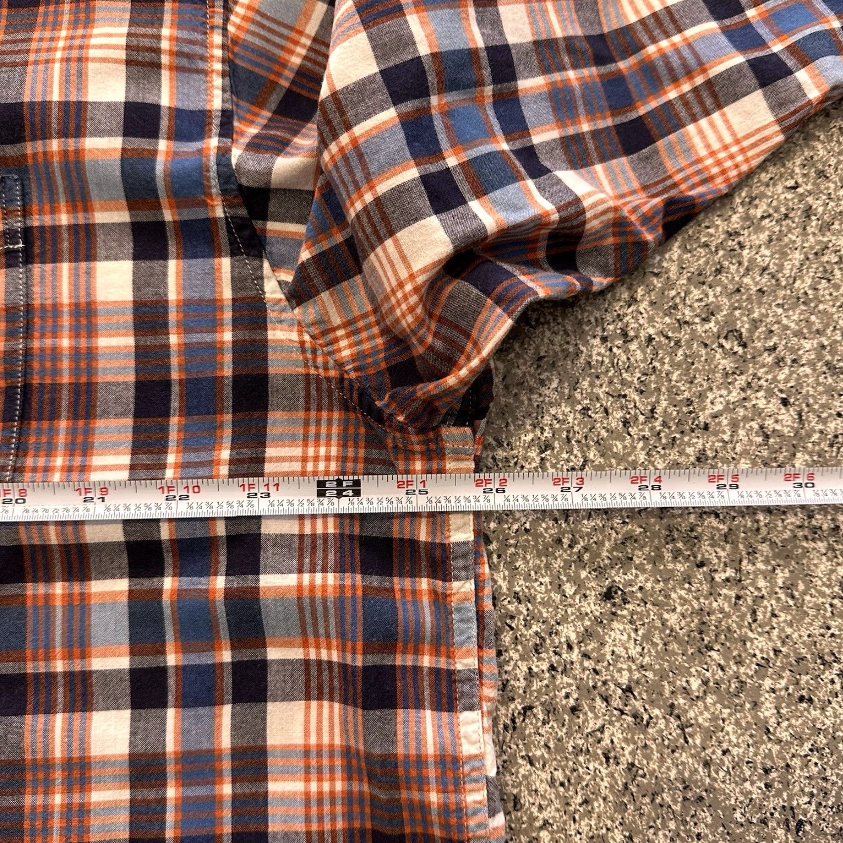 Brooks Brothers Brooks Brothers Button-Down Shirt Mens XL Original Polo Shirt Cotton Plaid Shirt Mens XL Orange Button-Up Casual Business Size US XL / EU 56 / 4 - 4 Thumbnail