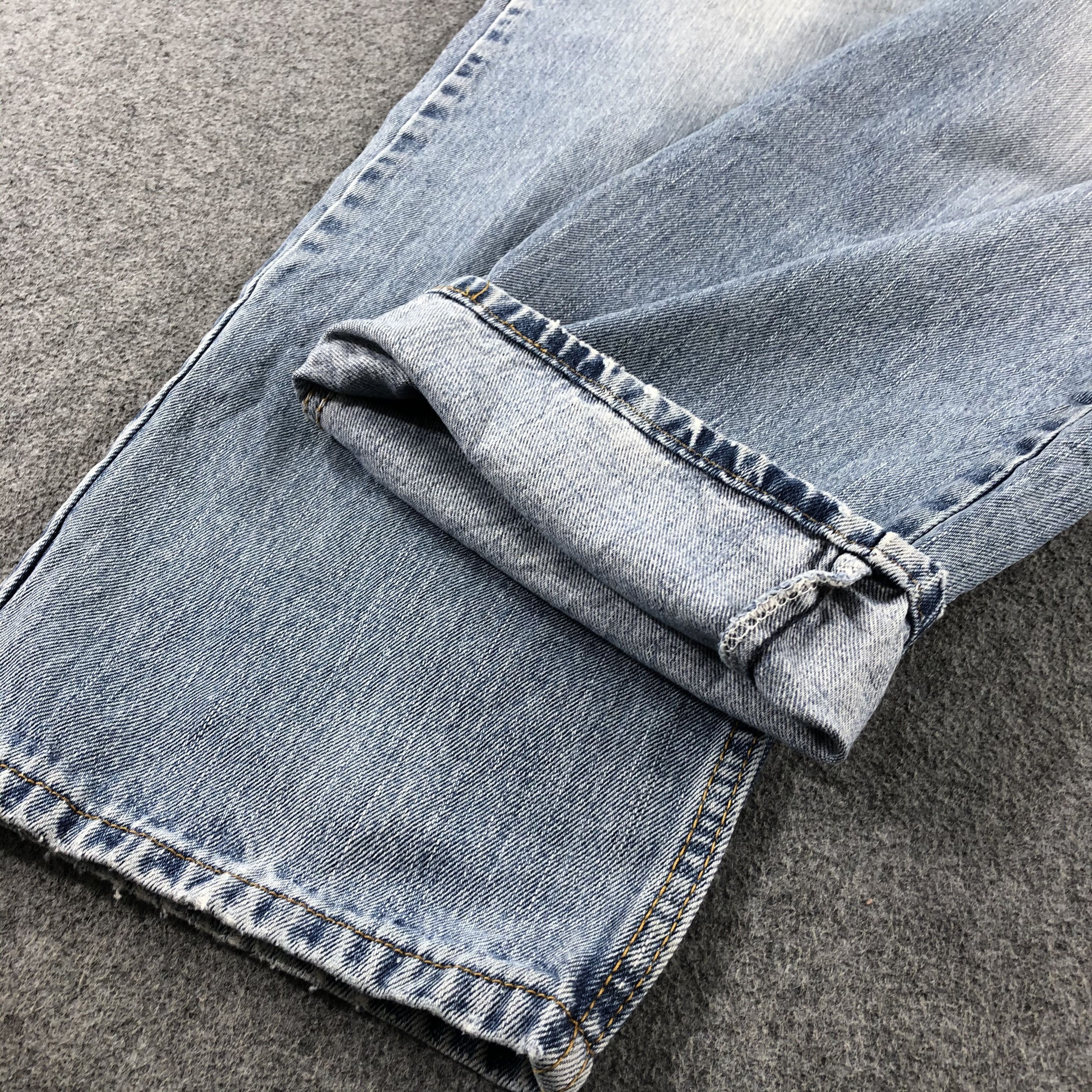 Levi's Vintage Blue Wash Levis 550 Jeans-J2553 Size US 38 / EU 54 - 7 Thumbnail