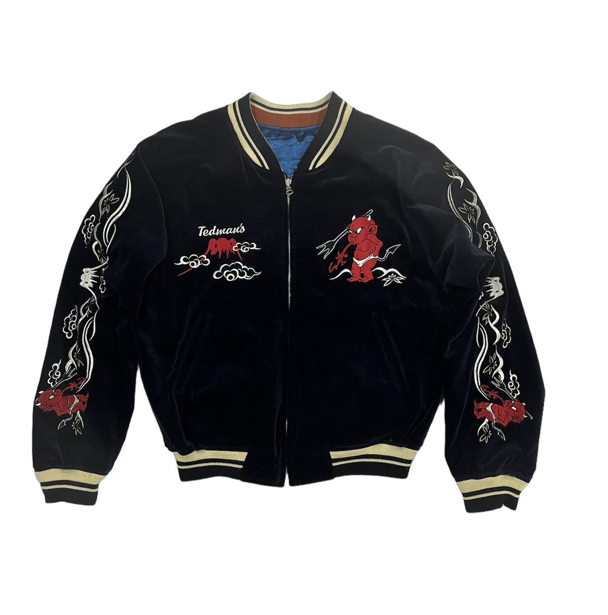 Japanese Brand × Tedman Vintage Double Sided Tedman Company Sukajan embrodery Jacket Size US M / EU 48-50 / 2 - 4 Thumbnail