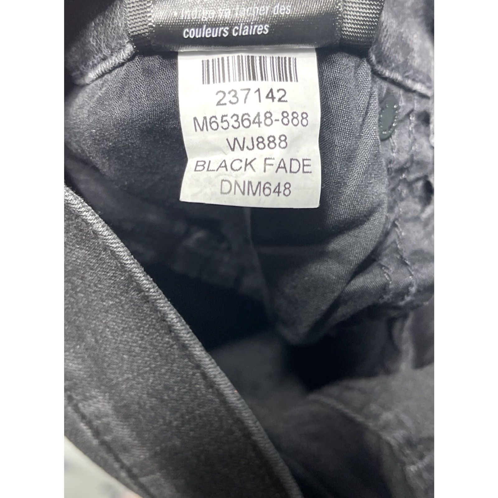 Paige Paige Lennox Jeans Slim 29x31.5 Black Fade Denim Mens Straight Stretch 5-Pocket Zip Button Logo USA Belt Not Included Size US 29 - 4 Thumbnail