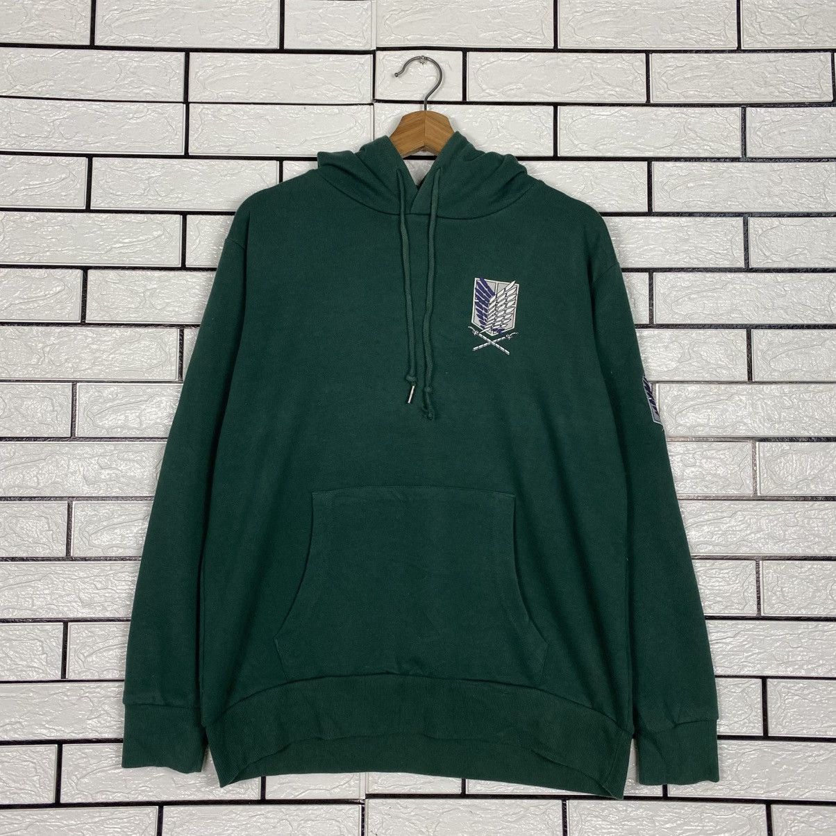 Japanese Brand Attack On Titan Hoodie Jacket Big Logo Design Size US M / EU 48-50 / 2 - 12 Thumbnail