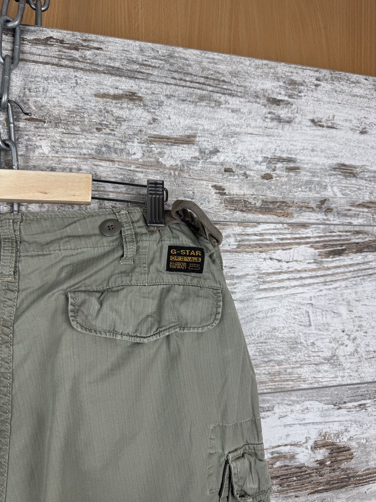 G-Star Mens Vintage G Star Raw cargo pants Y2K avant garde jeans Size US 34 / EU 50 - 12 Thumbnail