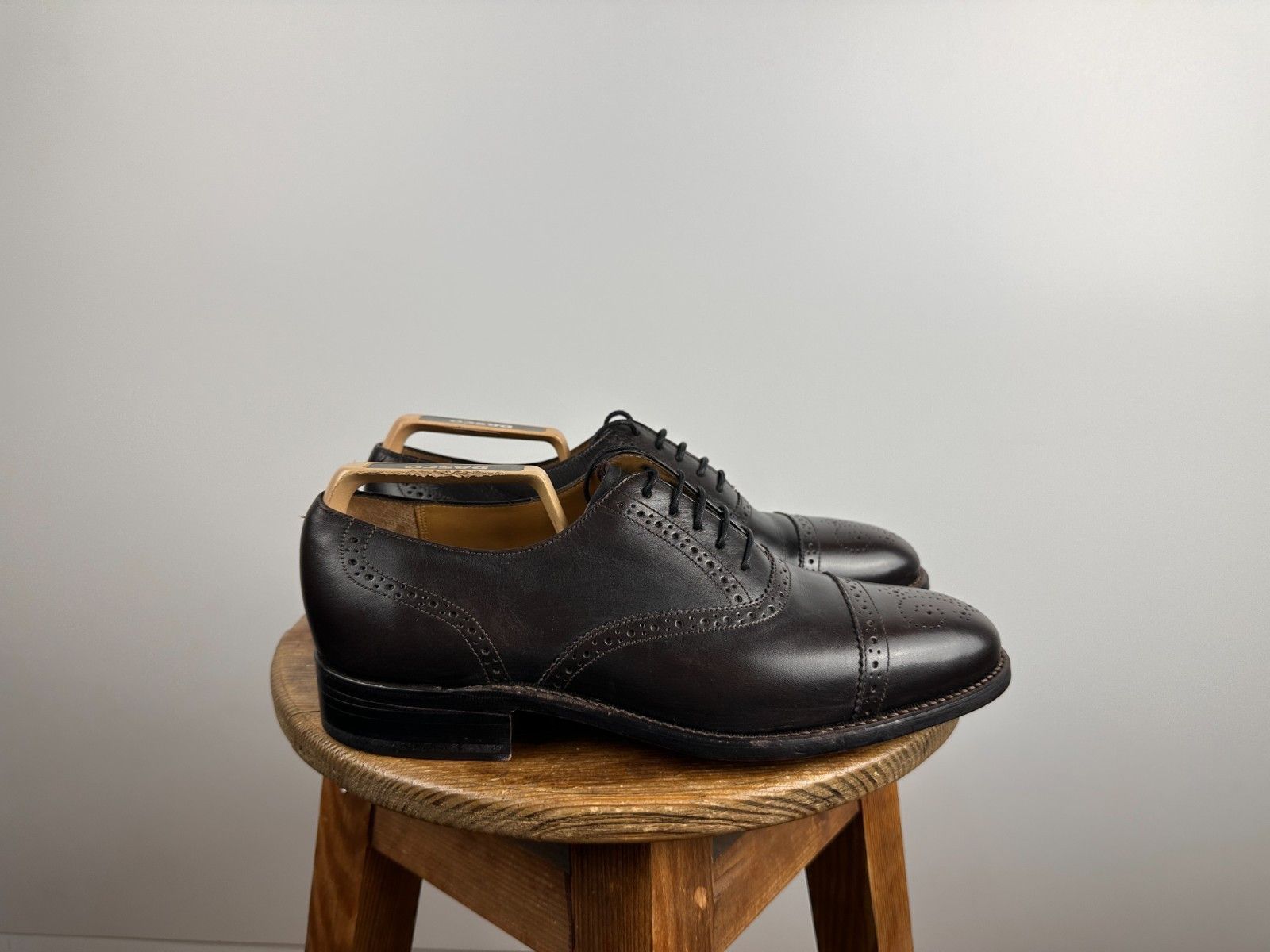 Other George Webb Brogues Brown Leather Shoes Size US8 UK7 EU42 Size US 8 / EU 41 - 5 Thumbnail