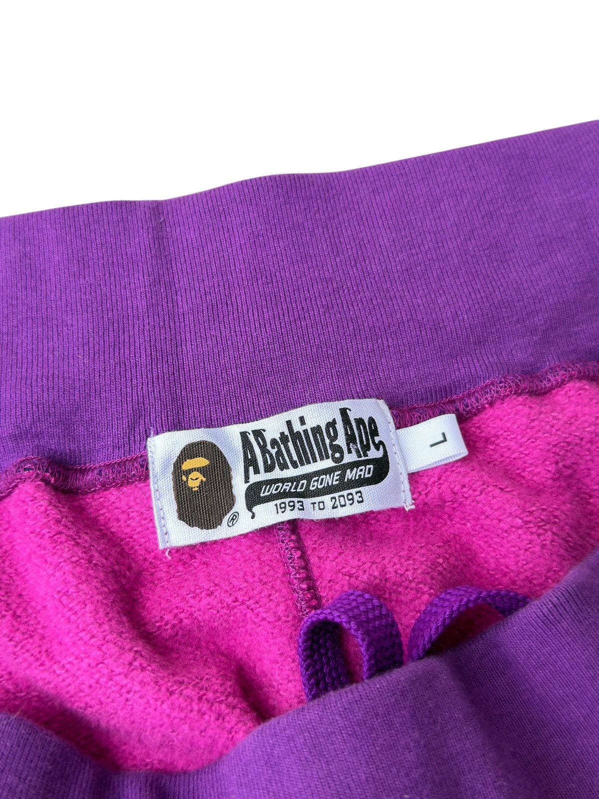 Bape BAPE Purple Camo Sweatpants Size US 34 / EU 50 - 5 Thumbnail