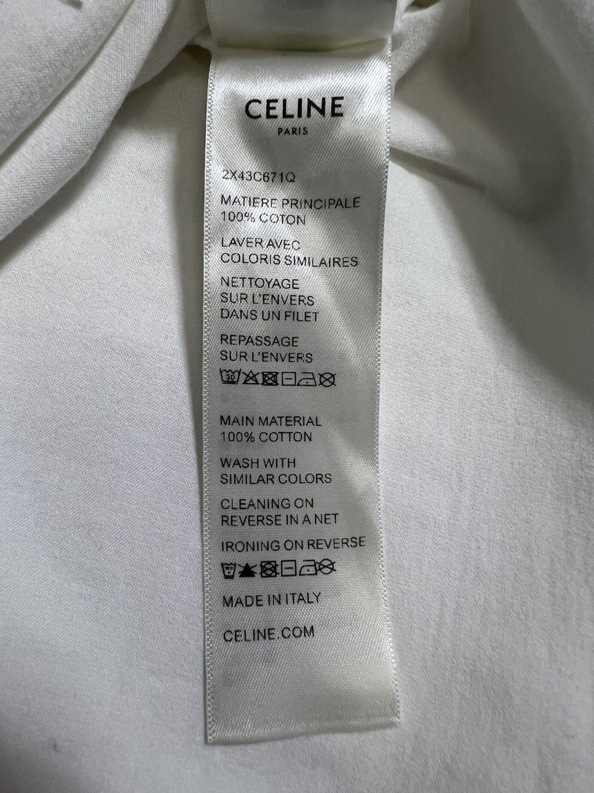 Celine Celine - Loose T-Shirt Size US S / EU 44-46 / 1 - 16 Thumbnail