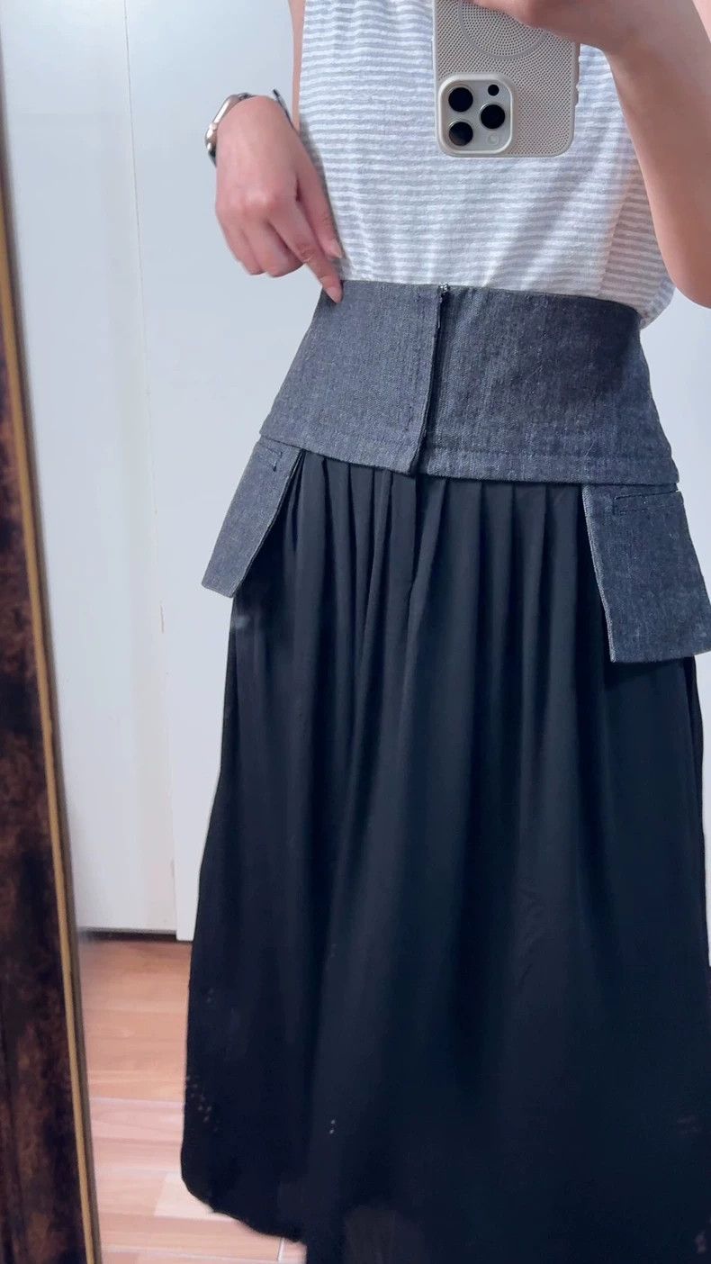 Yohji Yamamoto Yohji Yamamoto size 3 Silk Maxi Dress Size 25" / US 0 / IT 36 - 3 Thumbnail