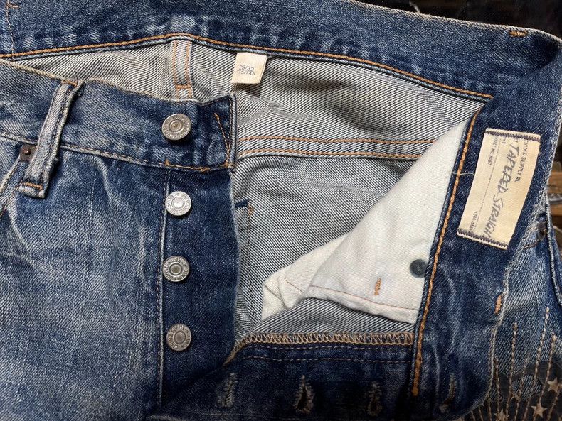 Denim & Supply Ralph Lauren RRL Ralph Lauren Outdated old patch washed distressed logg Size US 36 / EU 52 - 4 Thumbnail