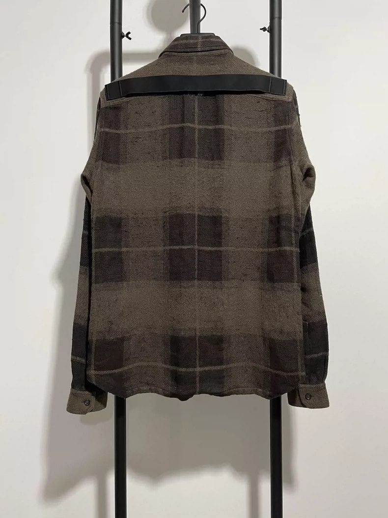 Rick Owens rick owens long sleeve plaid shirt-2508 Size US L / EU 52-54 / 3 - 2 Thumbnail