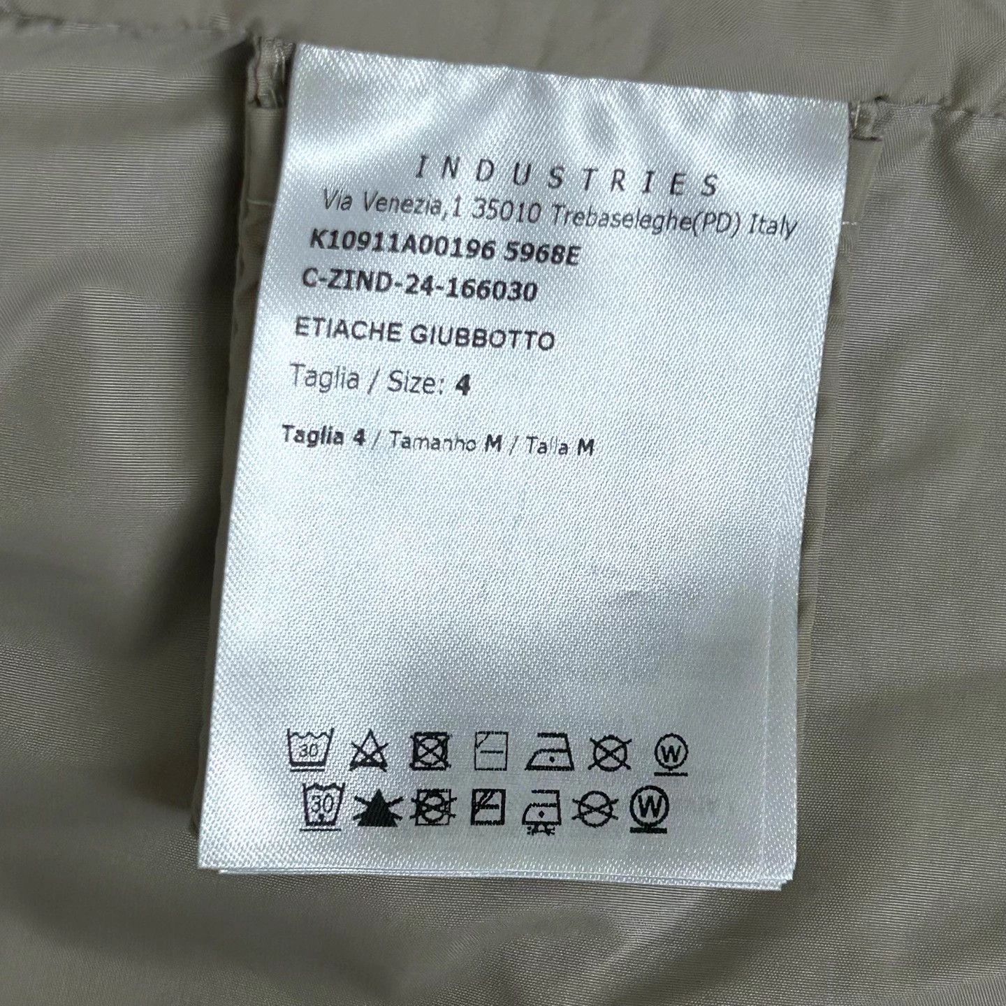 Moncler Moncler Etiache 24 khaki hooded zip jacket size 4 Size US XL / EU 56 / 4 - 4 Thumbnail
