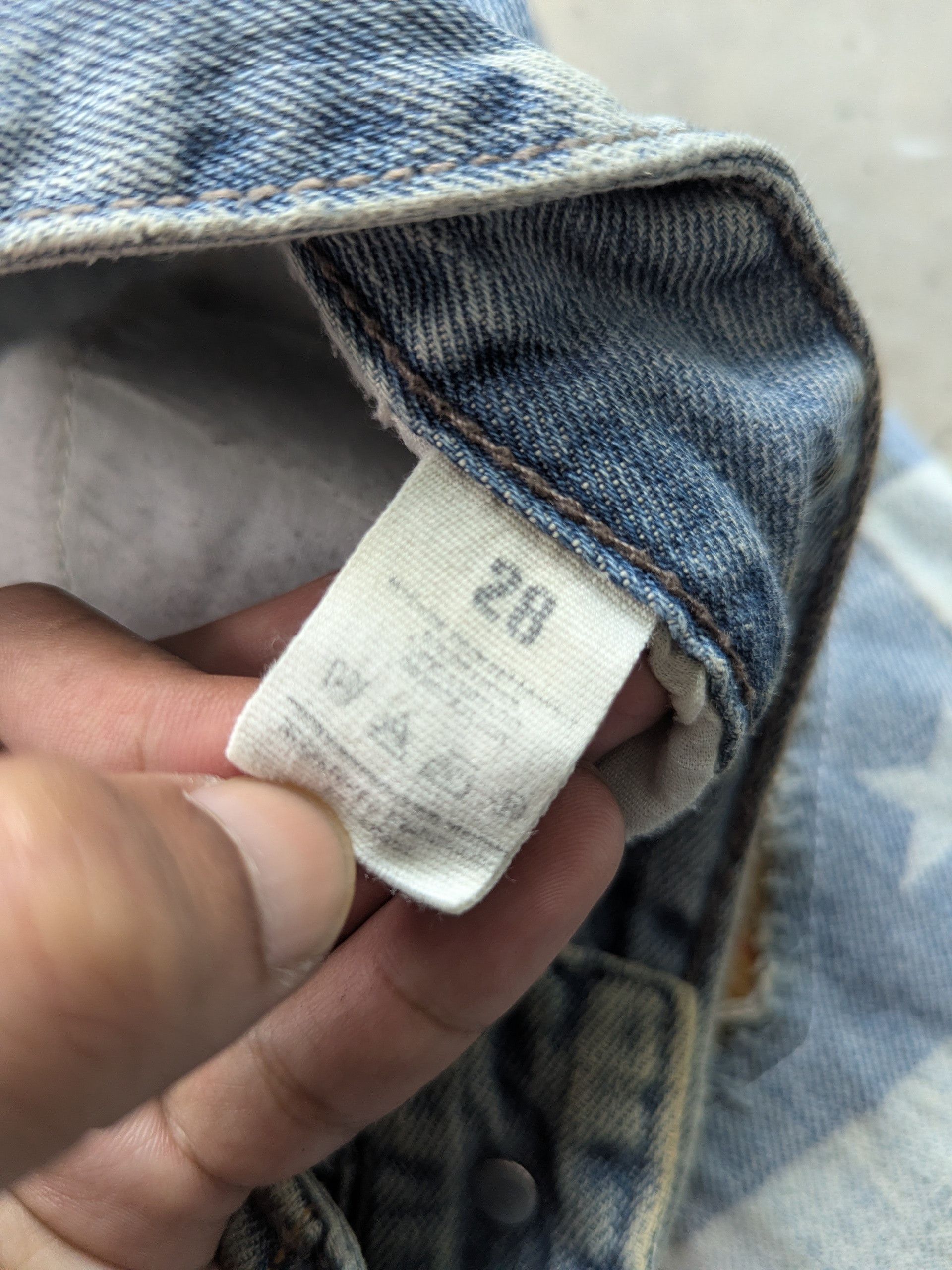 Japanese Brand × Vintage Vintage Garage Jeans Distressed American Flag Size US 28 / EU 44 - 7 Thumbnail