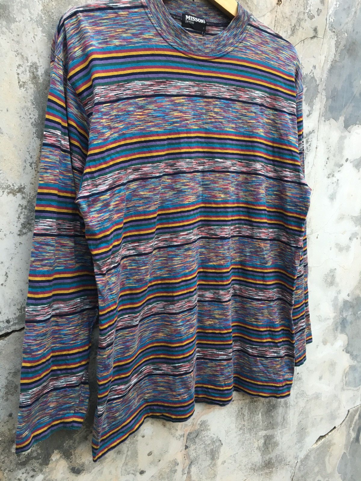 Missoni Missoni multicolor stripe long sleeve t shirt Size US M / EU 48-50 / 2 - 2 Thumbnail