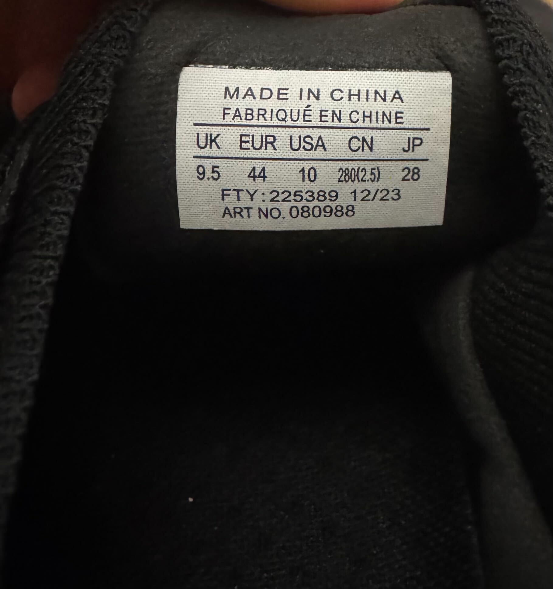 Arc'teryx Black Vertex Alpine Shoe Size US 10 / EU 43 - 6 Thumbnail