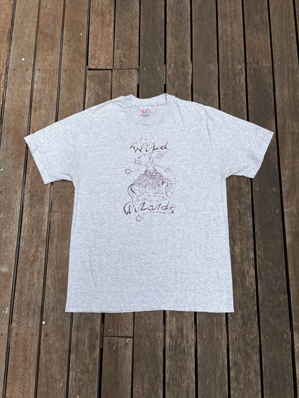 Hanes T-shirt Wild wizard 90s Size US L / EU 52-54 / 3 - 4 Thumbnail