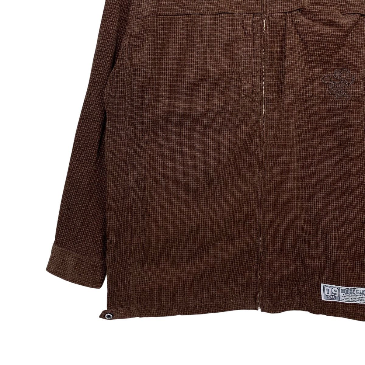 Vintage BOBBY GANG NYC Small Check Flannel Jacket #2579-C116 Size US L / EU 52-54 / 3 - 5 Thumbnail