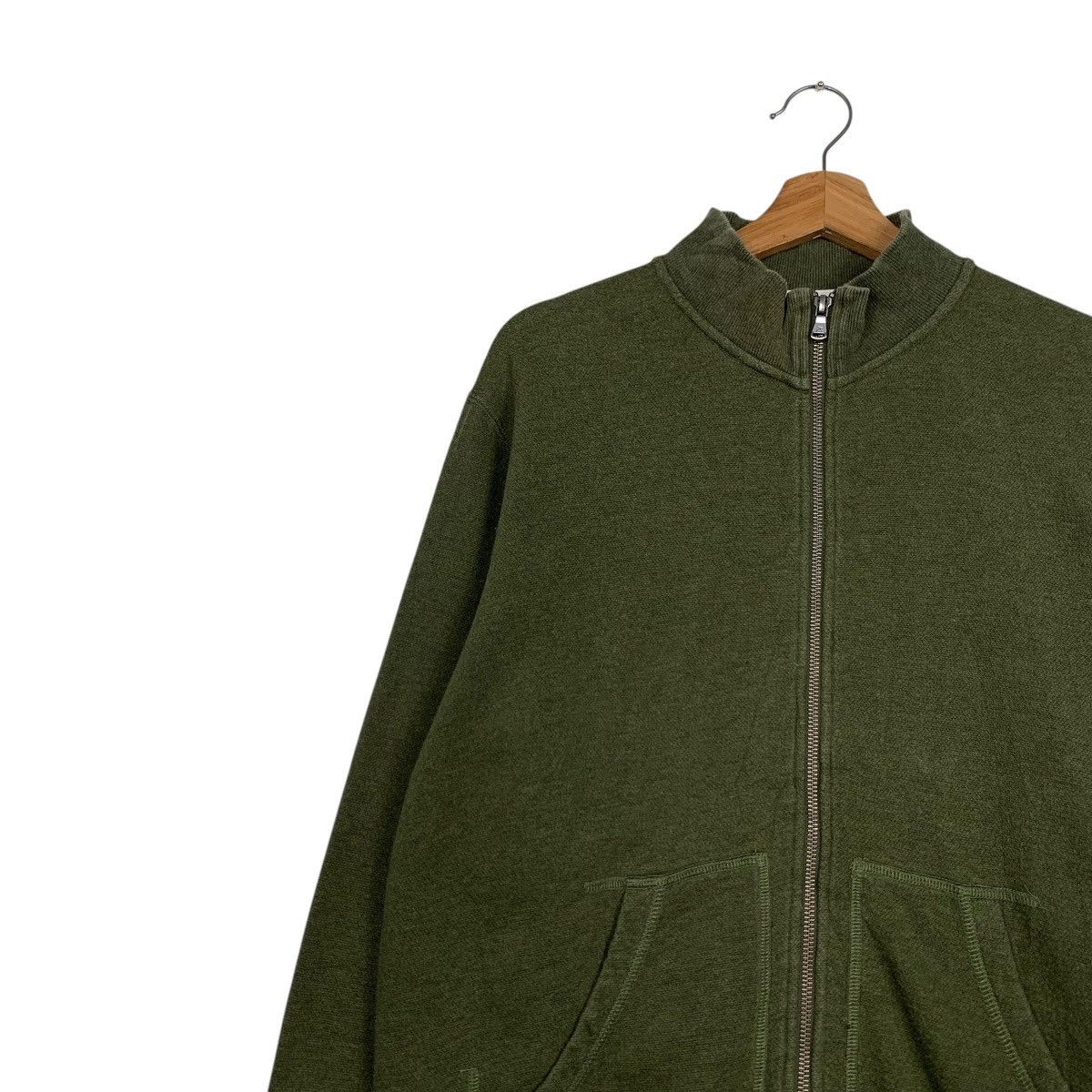Paul Smith PAUL SMITH Turtleneck Green Zipper Sweater #2208-C97 Size US L / EU 52-54 / 3 - 6 Thumbnail