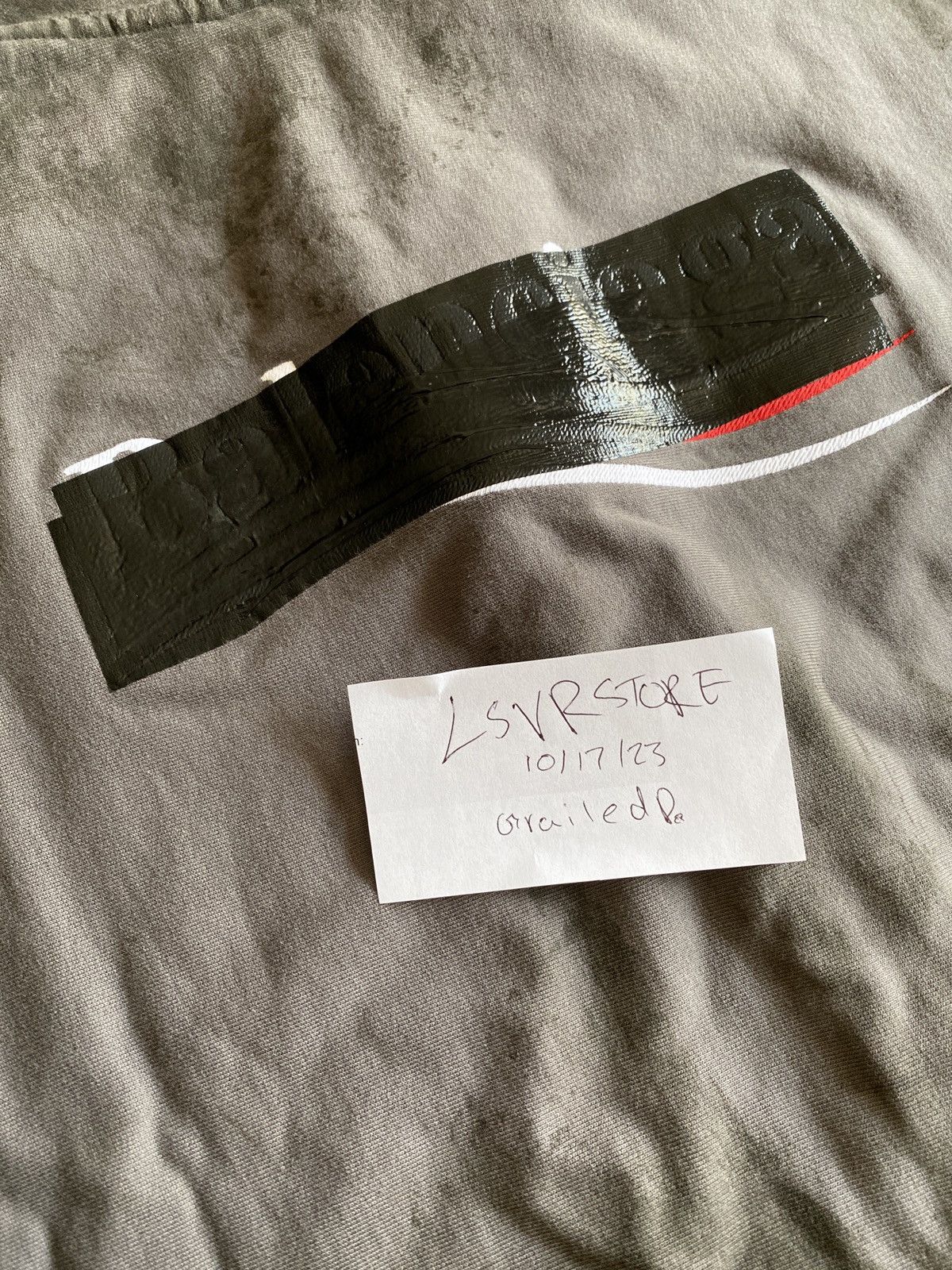 Balenciaga BALENCIAGA Destroyed Mud Gaffer Zip Hoodie Grey Medium Size US M / EU 48-50 / 2 - 3 Thumbnail