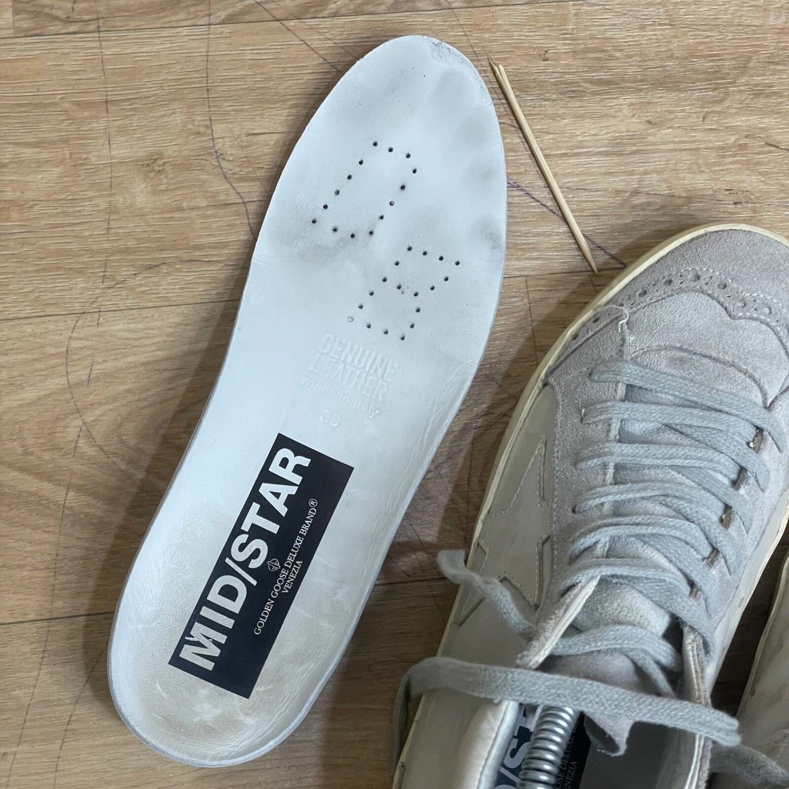 Golden Goose Golden Goose Sneakers MID STAR GGDB High Top Leather womens Size US 8 / IT 38 - 16 Thumbnail