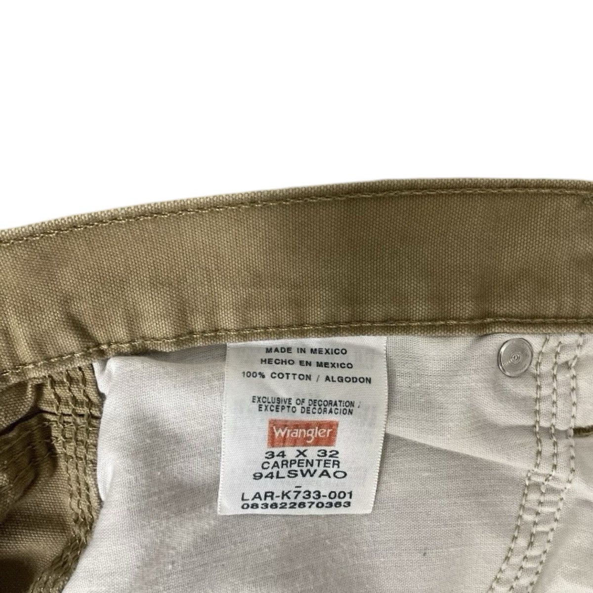 Wrangler Wrangler Carpenter Cargo Pants Size 34 x 32 Size US 34 / EU 50 - 8 Thumbnail